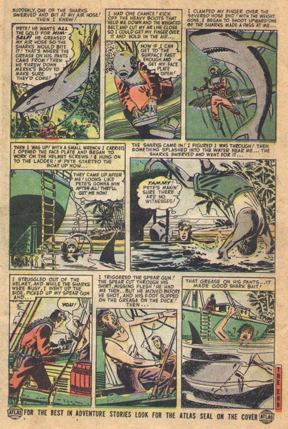 Read online Sub-Mariner Comics comic -  Issue #36 - 22