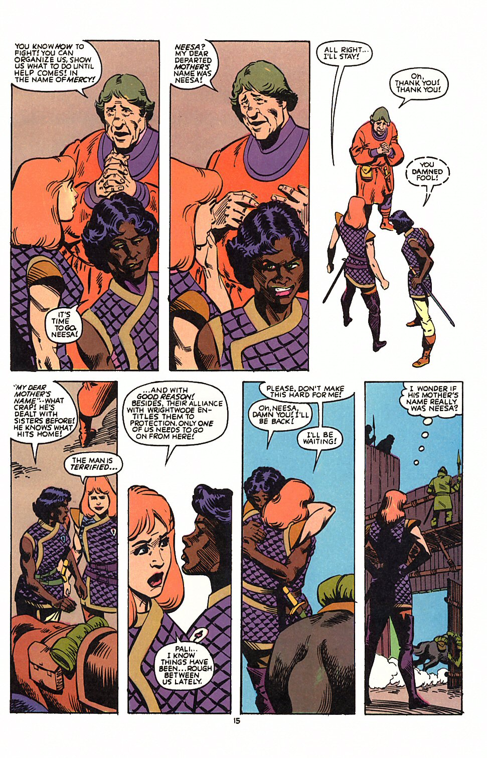 Read online Sisterhood of Steel comic -  Issue #5 - 17