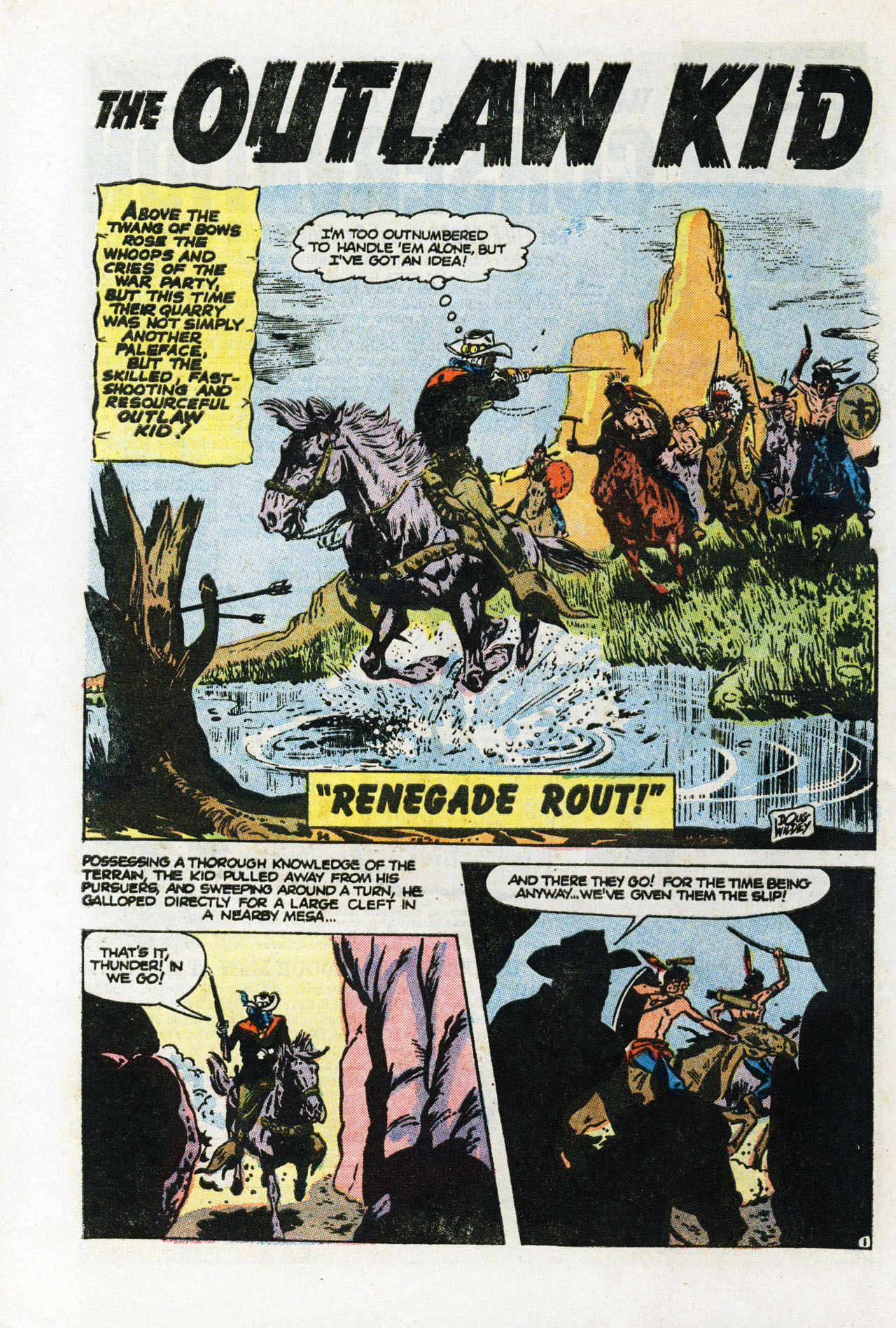 Read online The Outlaw Kid (1970) comic -  Issue #19 - 28