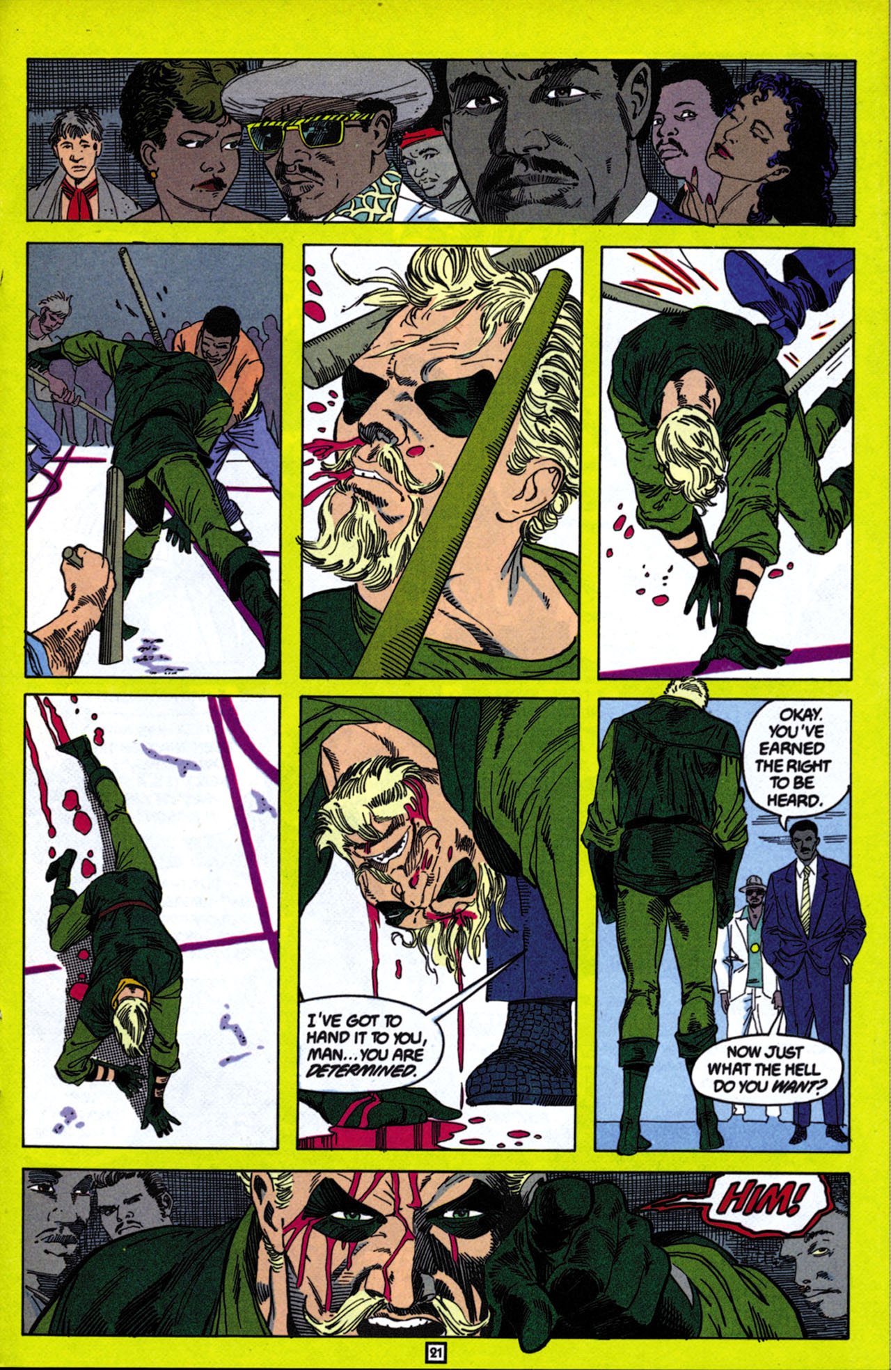 Read online Green Arrow (1988) comic -  Issue #6 - 22