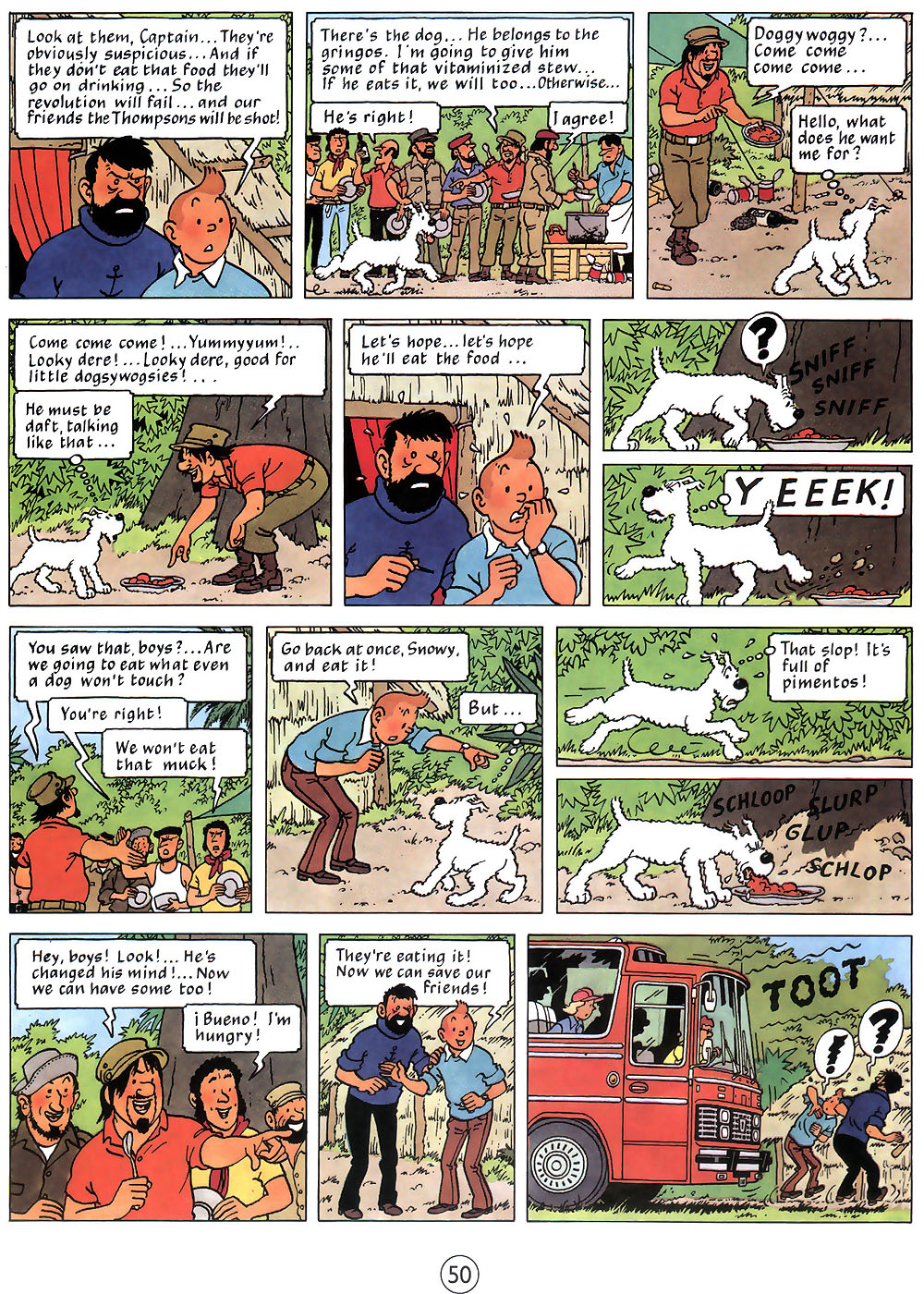 Read online The Adventures of Tintin comic -  Issue #23 - 53