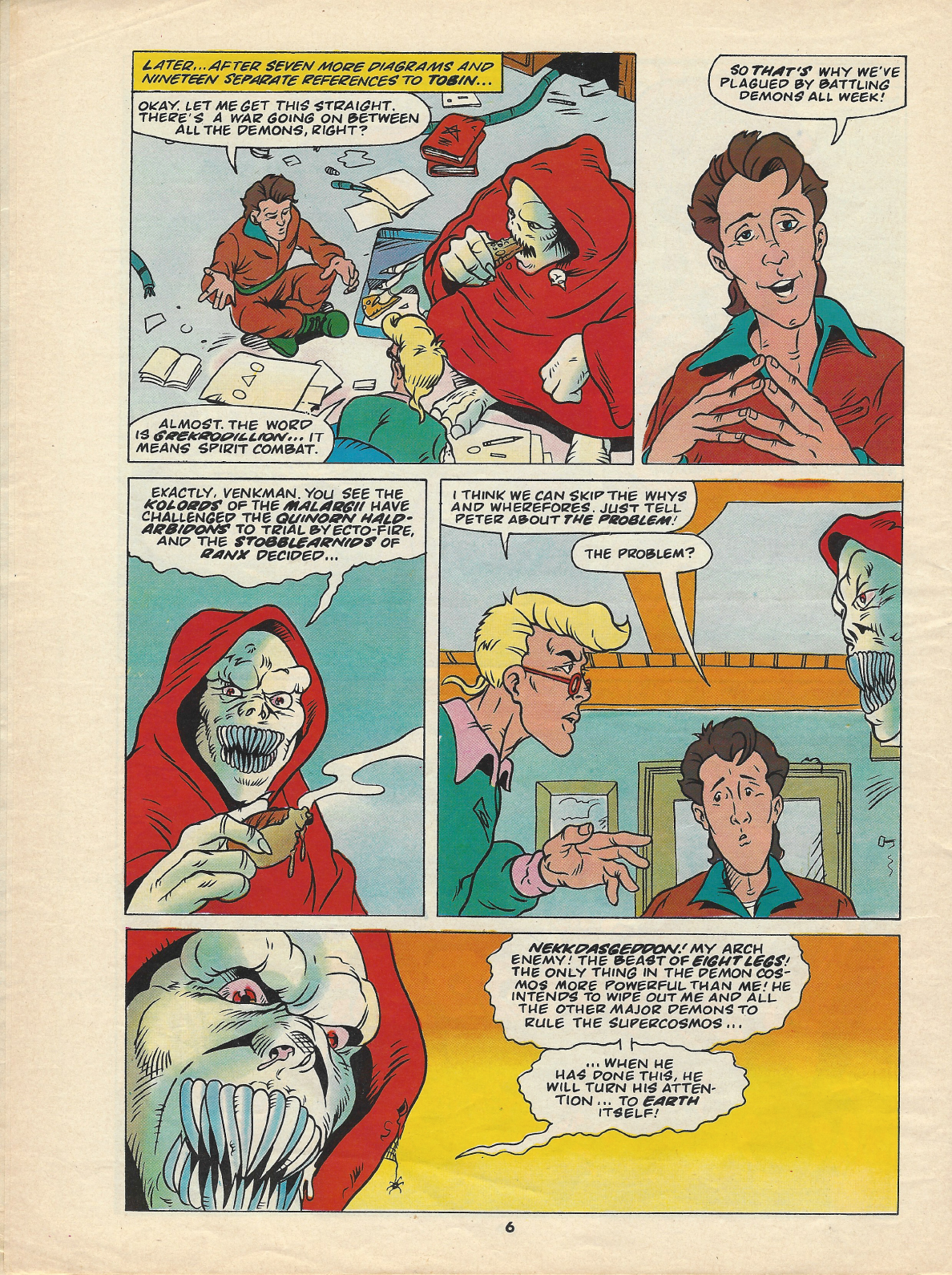 Read online The Real Ghostbusters comic -  Issue #46 - 6