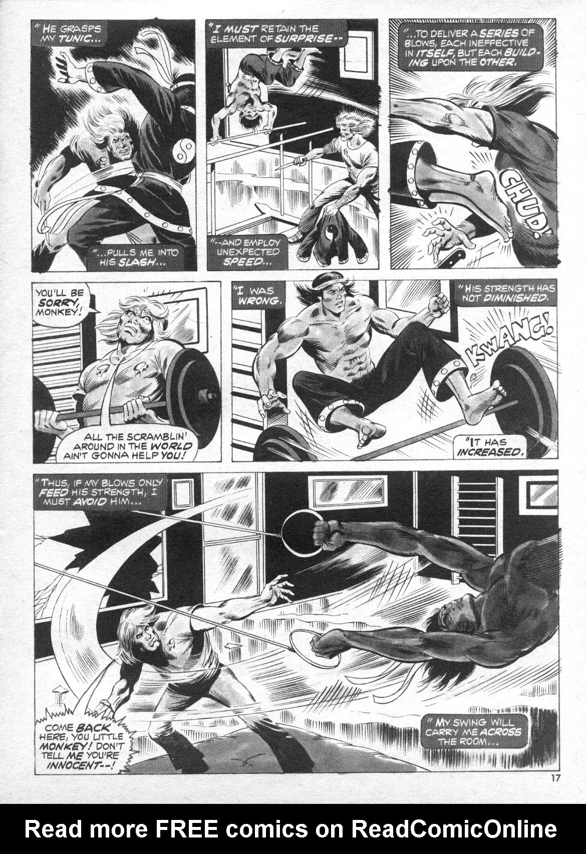 Read online The Deadly Hands of Kung Fu comic -  Issue #8 - 18