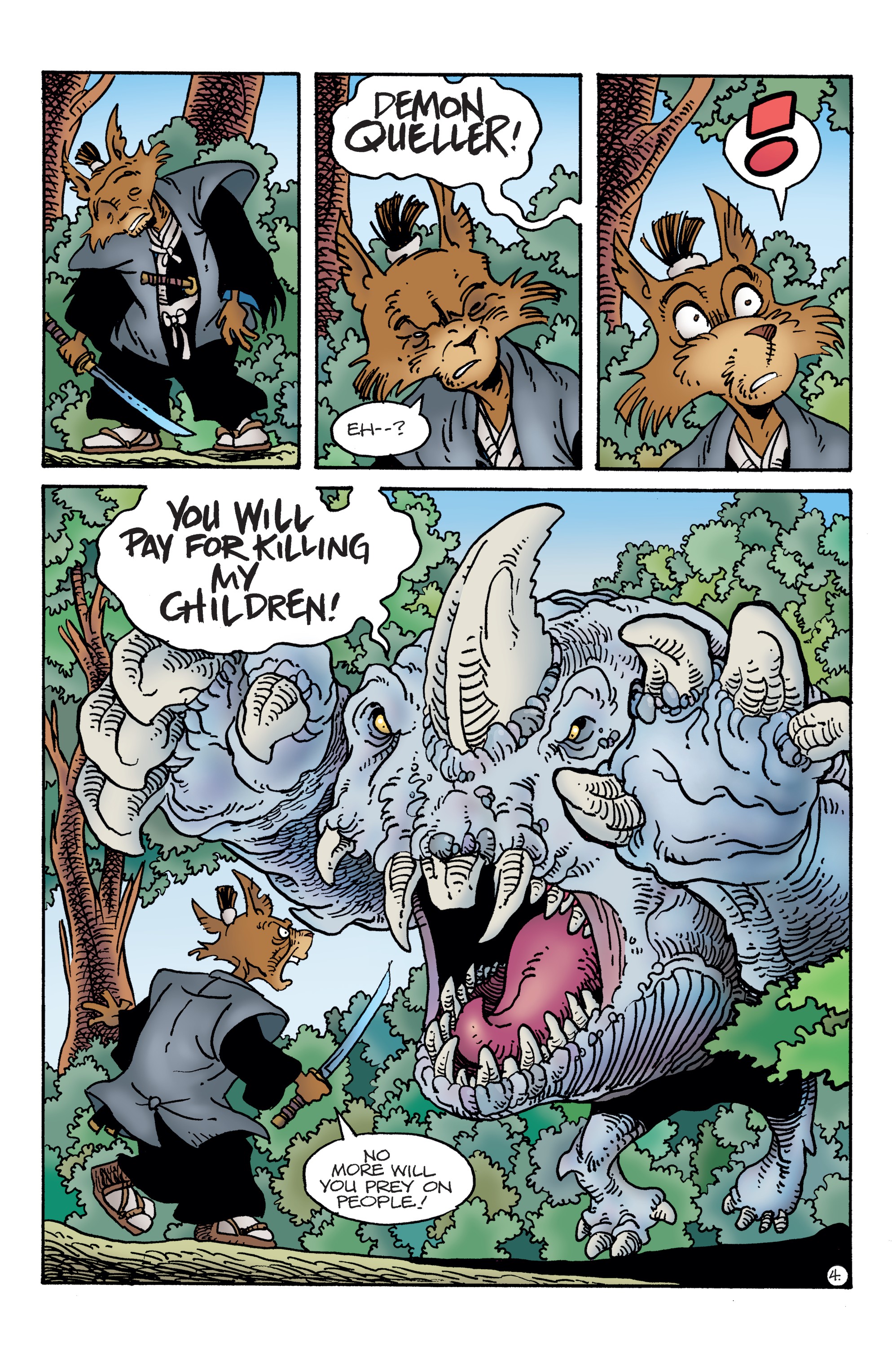 Read online Usagi Yojimbo (2019) comic -  Issue #1 - 6