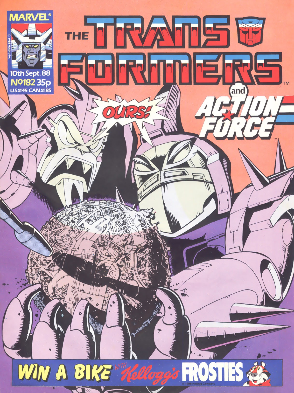 Read online The Transformers (UK) comic -  Issue #182 - 1