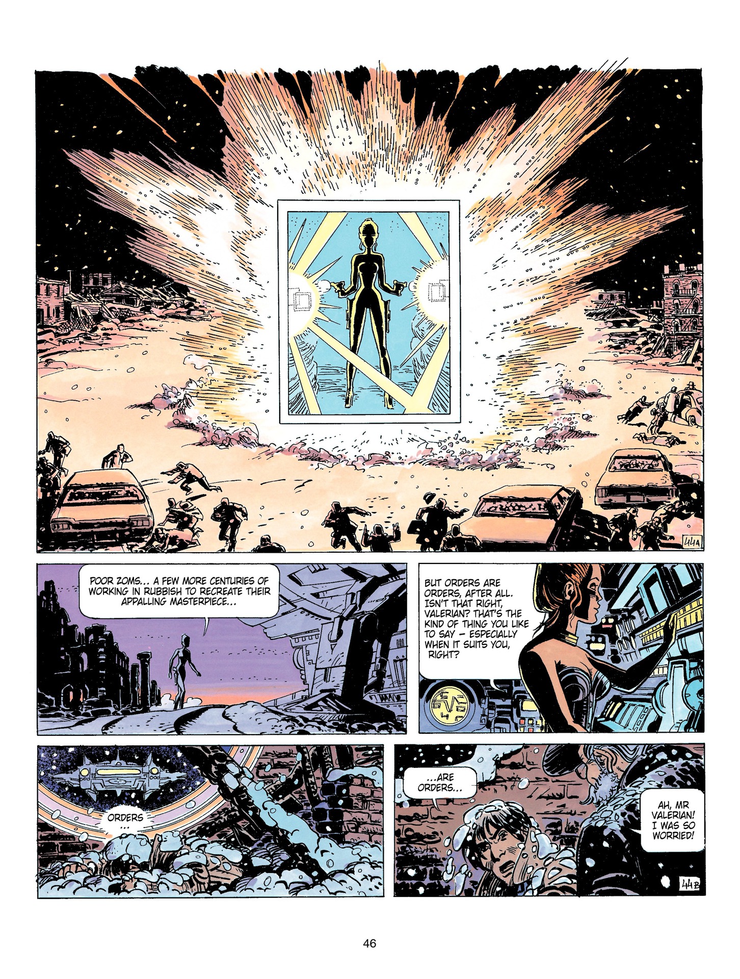 Read online Valerian and Laureline comic -  Issue #10 - 46