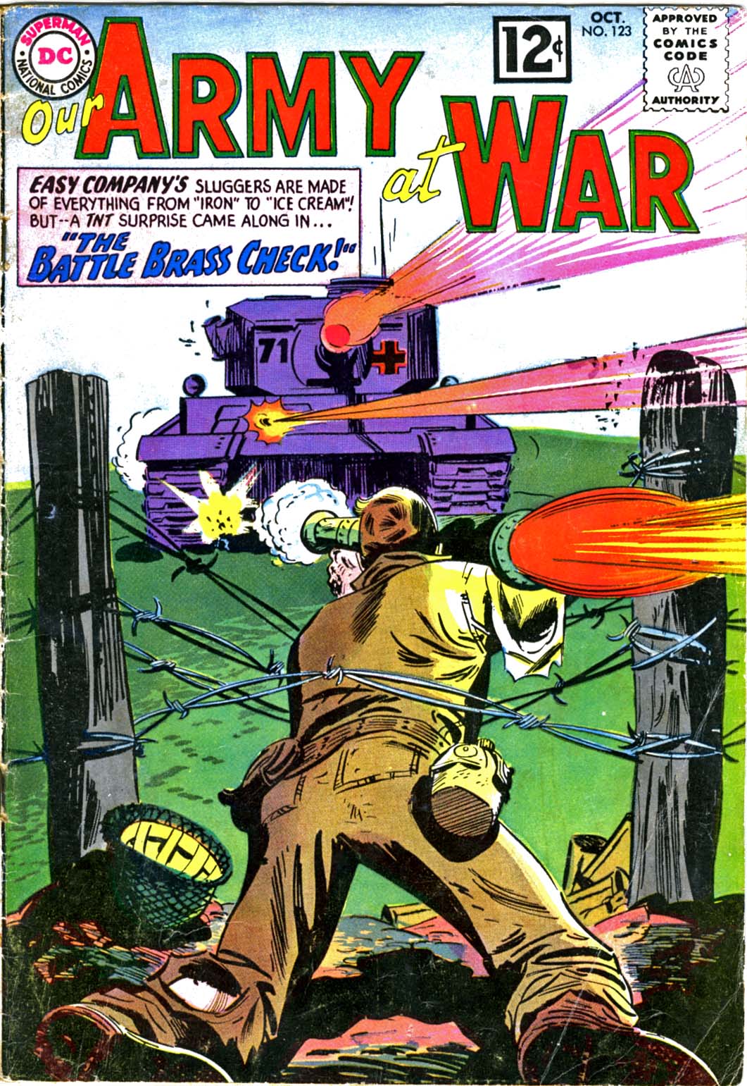 Read online Our Army at War (1952) comic -  Issue #123 - 1