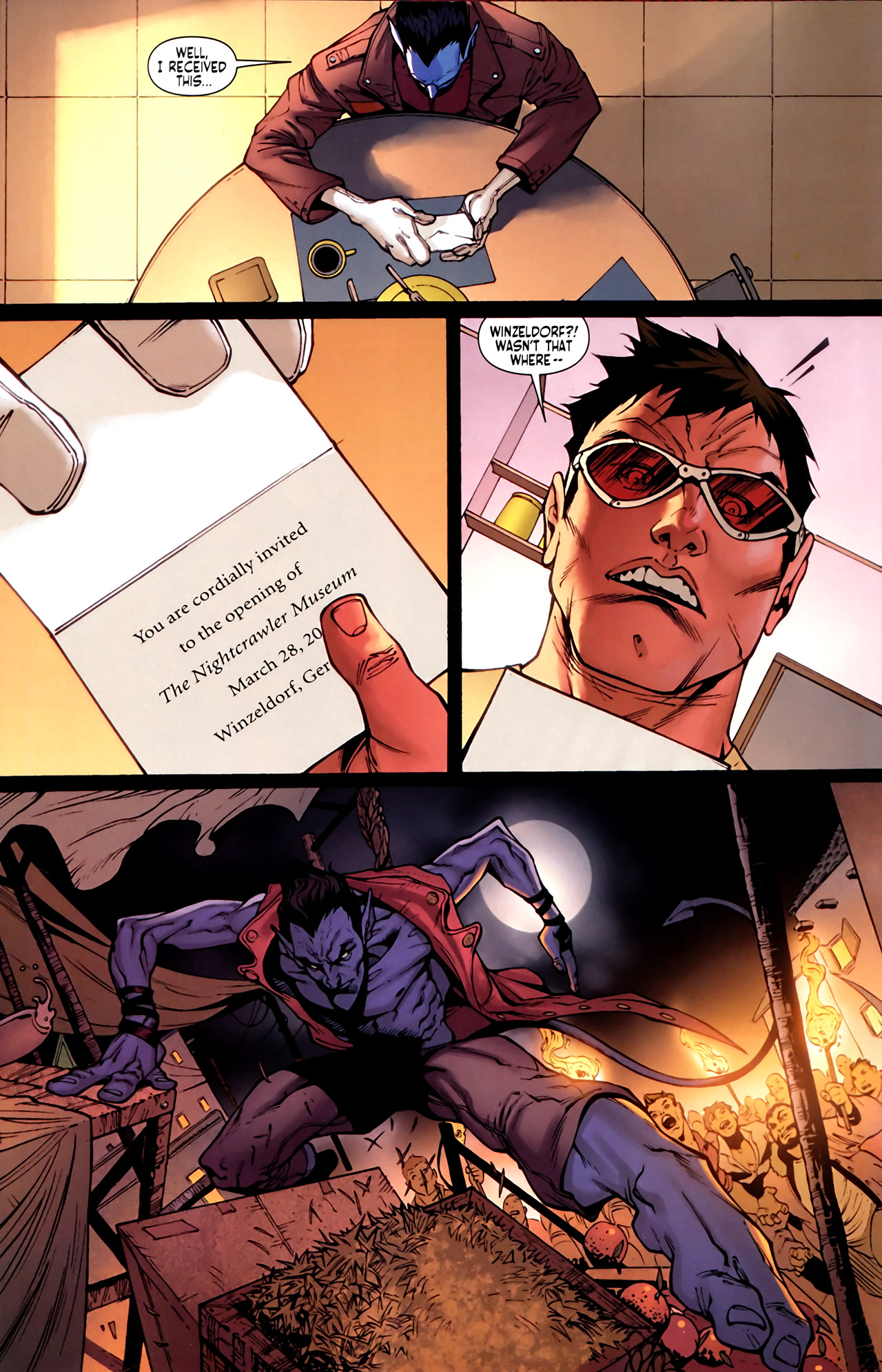 Read online X-Men: Manifest Destiny Nightcrawler comic -  Issue # Full - 4