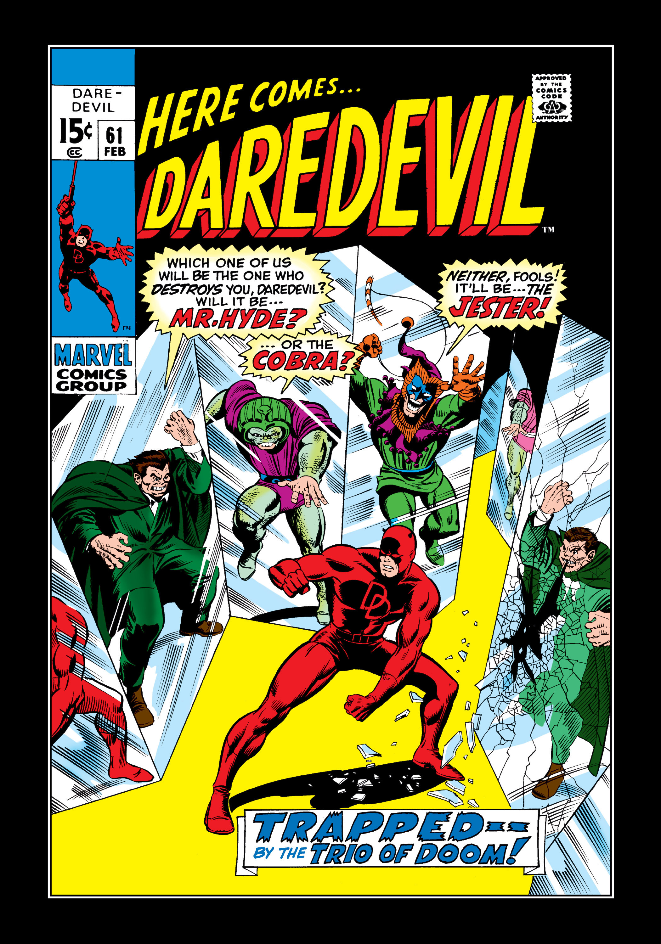 Read online Marvel Masterworks: Daredevil comic -  Issue # TPB 6 (Part 2) - 53
