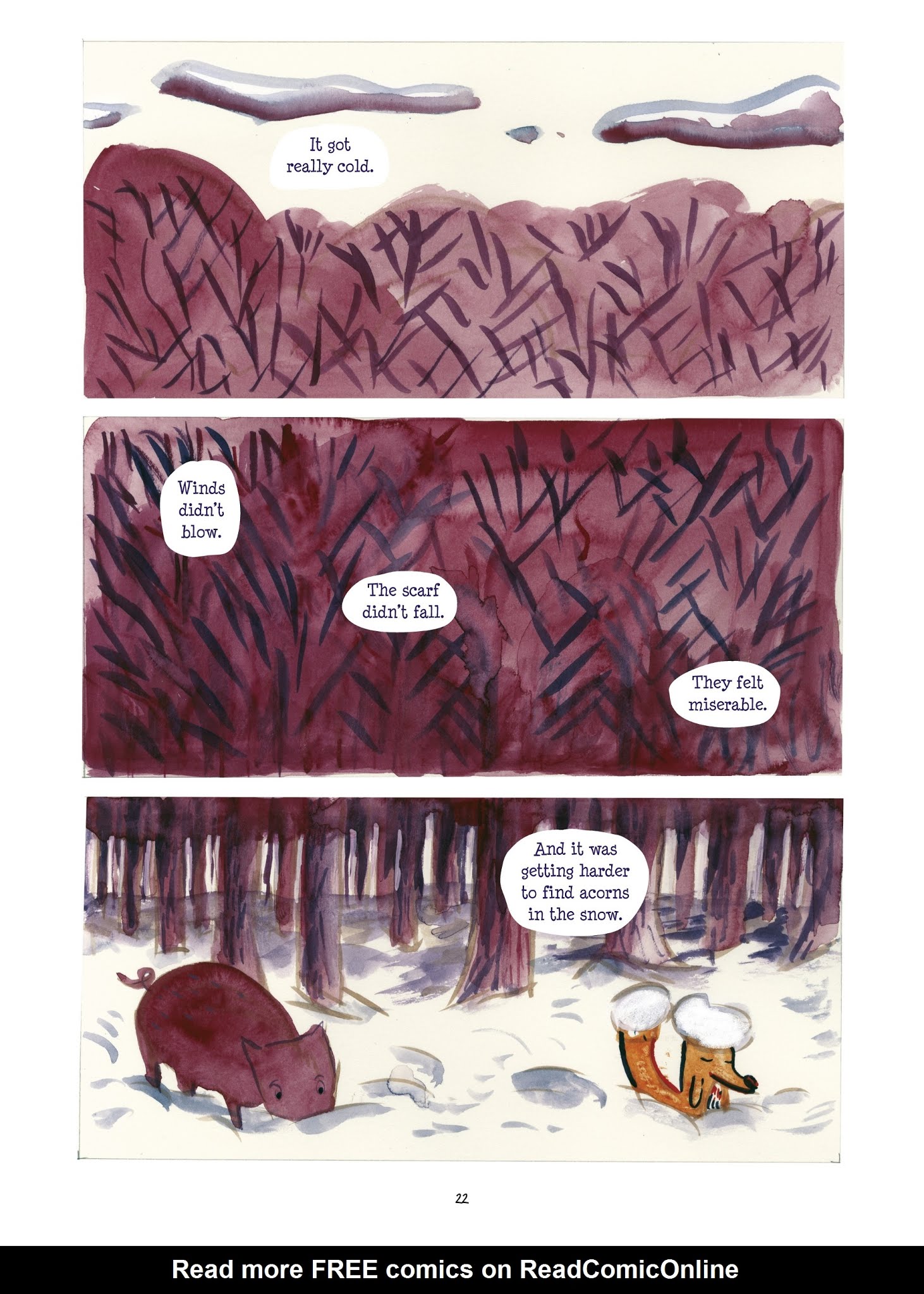 Read online Tiny Fox and Great Boar comic -  Issue #1 - 23