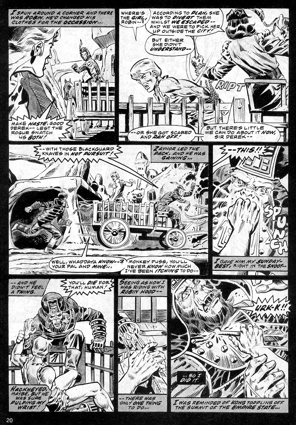 Read online Planet of the Apes comic -  Issue #21 - 20