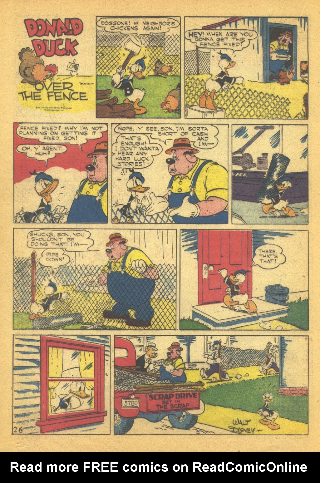 Read online Walt Disney's Comics and Stories comic -  Issue #37 - 28