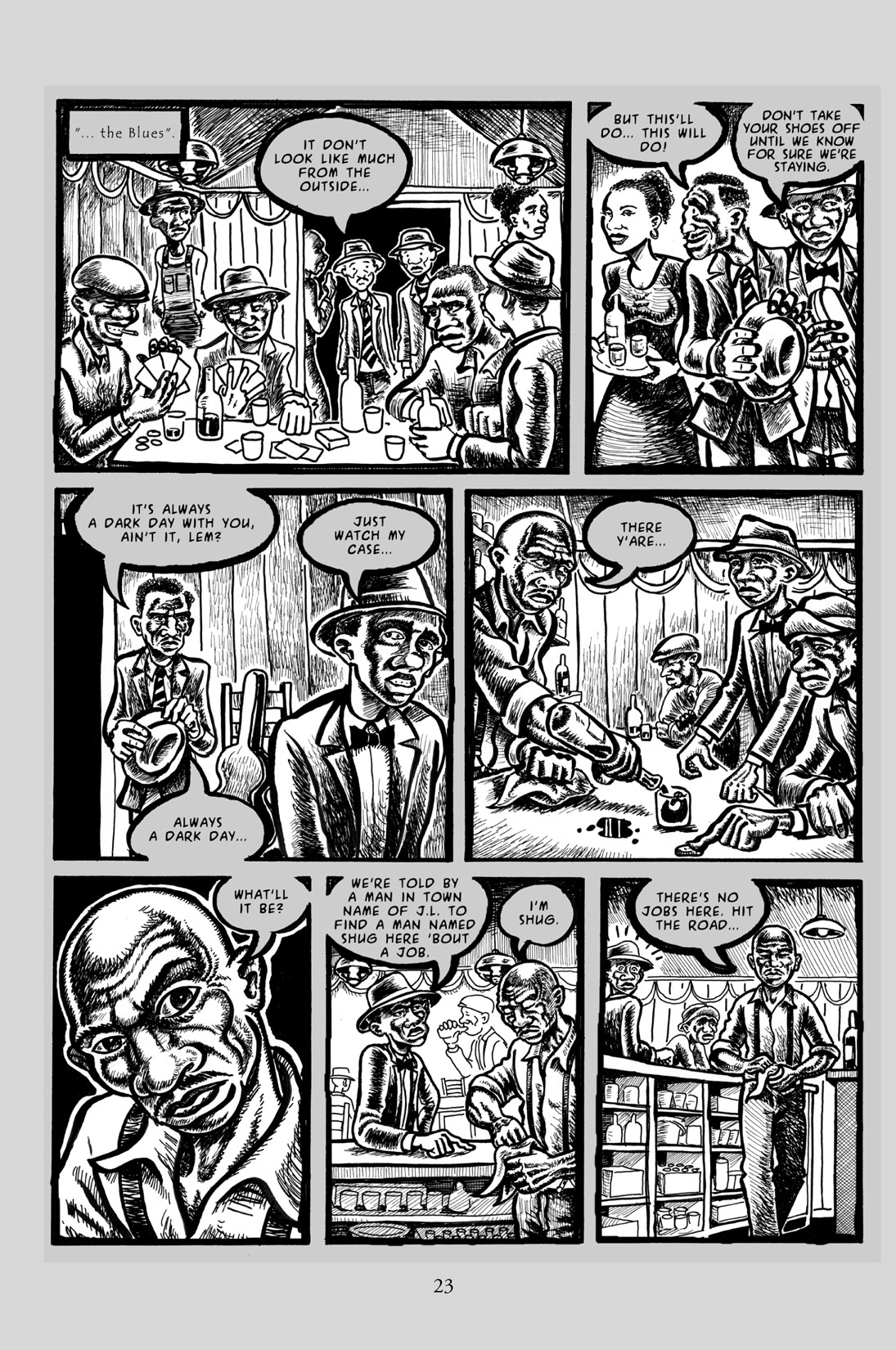 Read online Bluesman comic -  Issue # TPB (Part 1) - 22