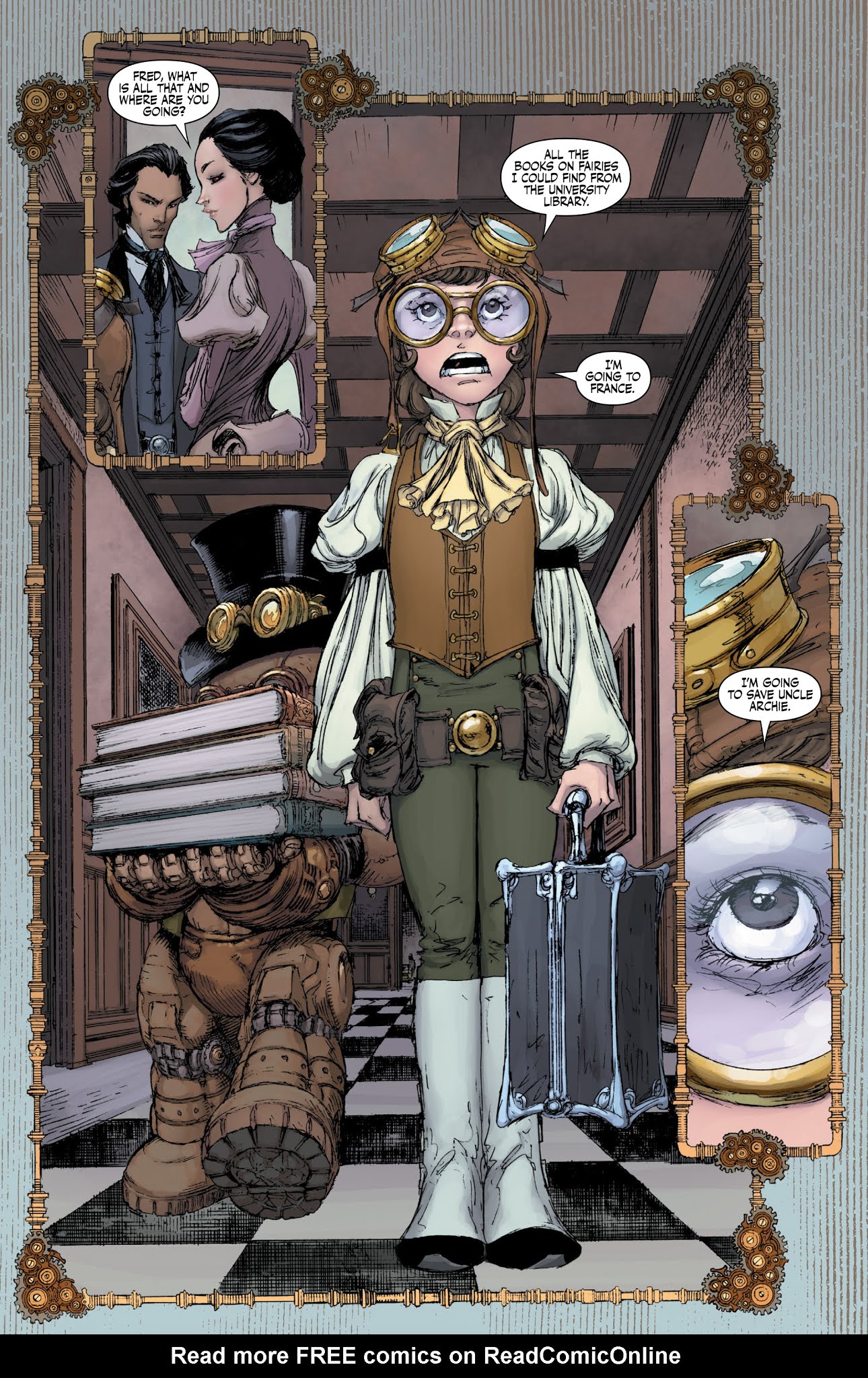 Read online Lady Mechanika: La Belle Dame Sans Merci comic -  Issue #3 - 10