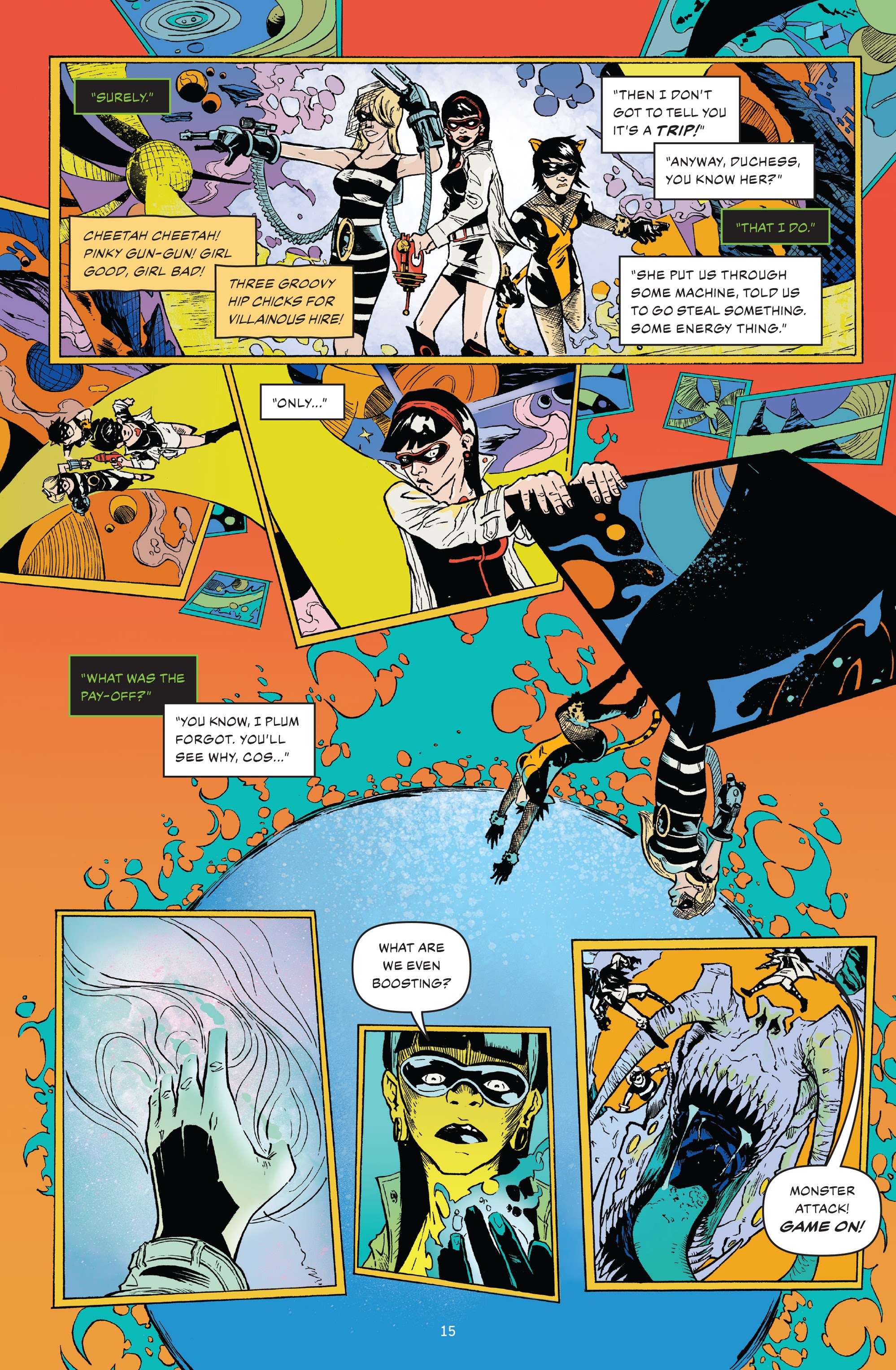 Read online Unmasked: Caddy Full of Blood comic -  Issue # Full - 17