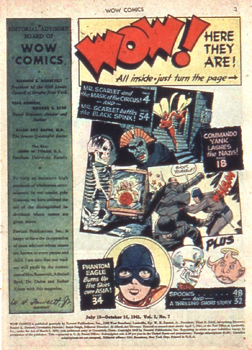 Read online Wow Comics comic -  Issue #7 - 3