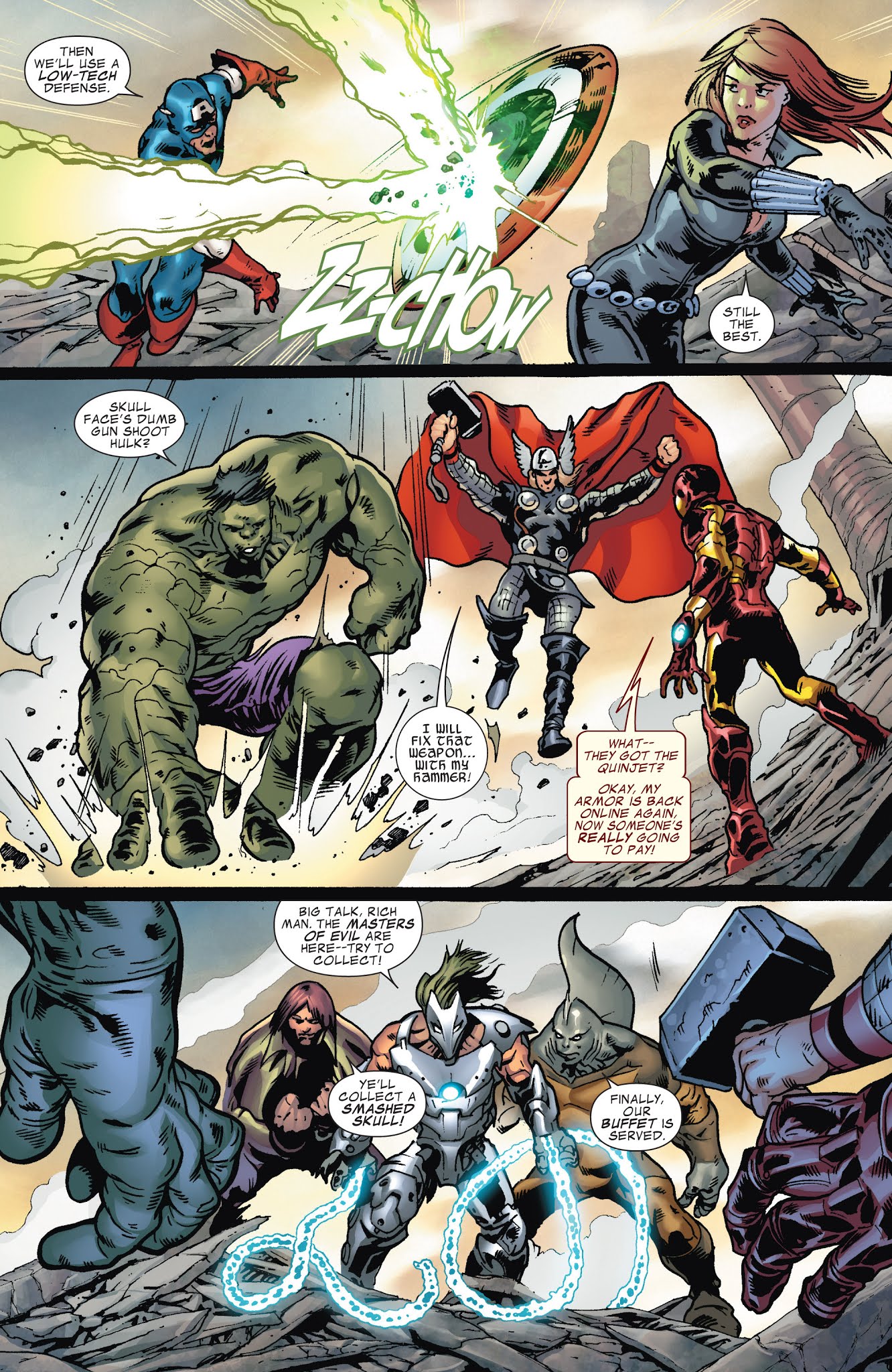 Read online Harley-Davidson/Avengers comic -  Issue #1 - 12