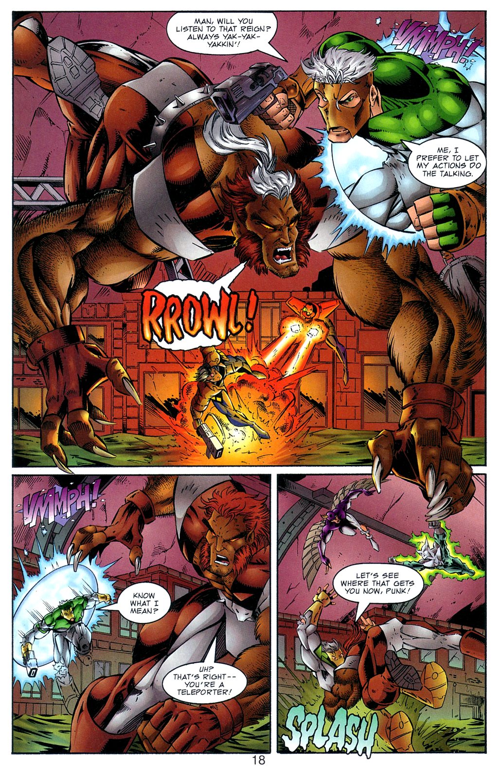 Read online NewMen comic -  Issue #8 - 19