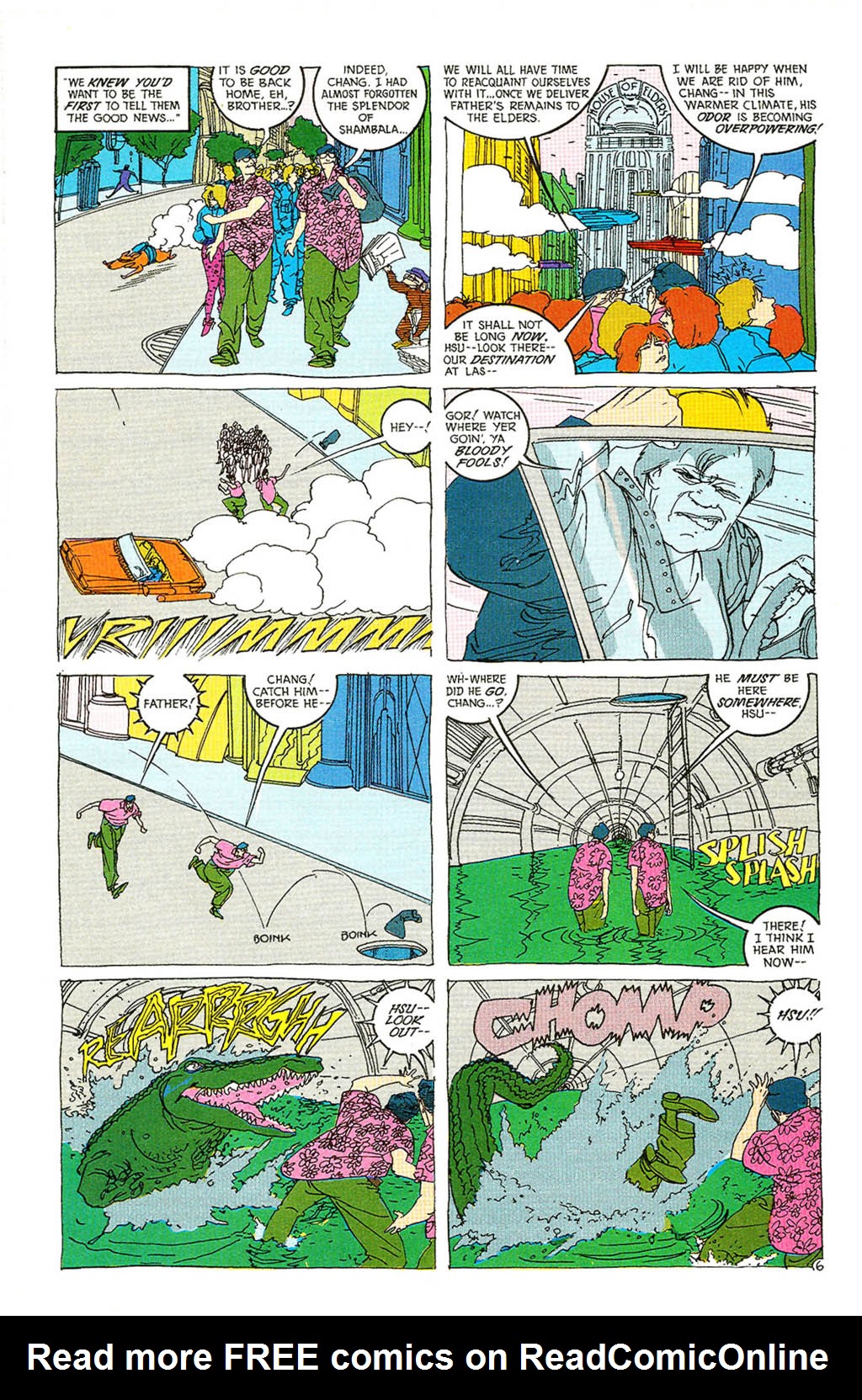 Read online The Shadow (1987) comic -  Issue #19 - 8