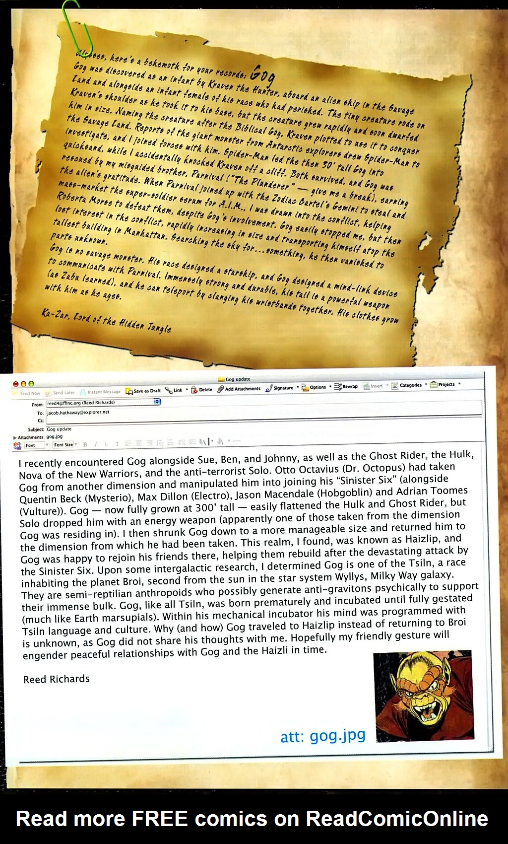 Read online Marvel Monsters: From the Files of Ulysses Bloodstone (and the Monster Hunters) comic -  Issue # Full - 11