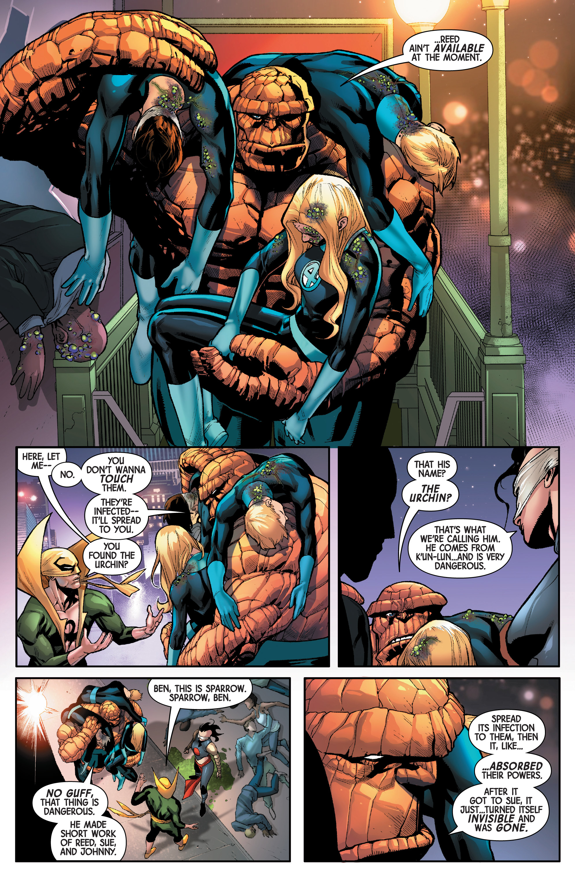 Read online Contagion comic -  Issue #2 - 3