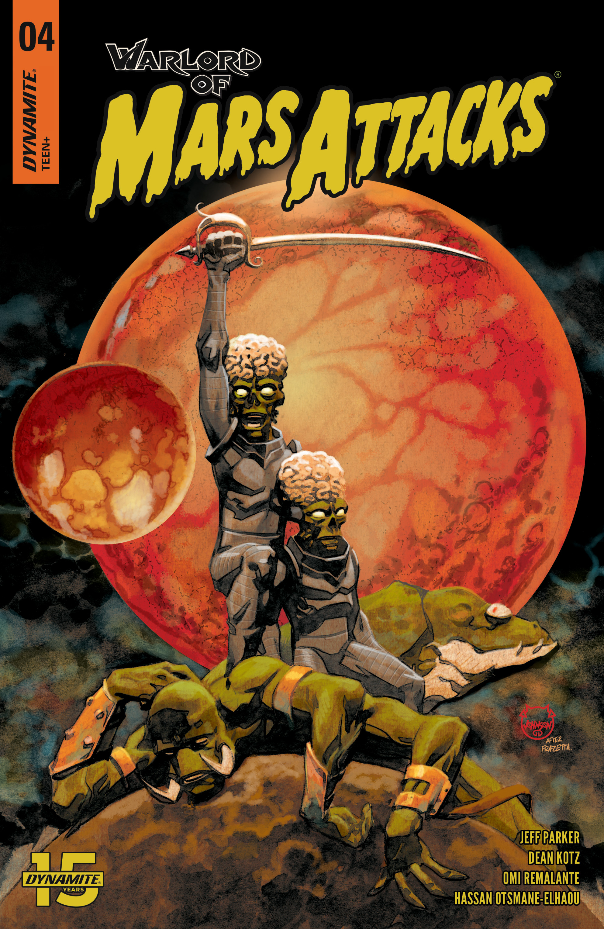 Read online Warlord of Mars Attacks comic -  Issue #4 - 1
