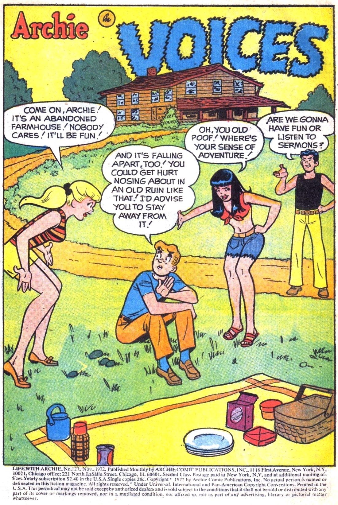Read online Life With Archie (1958) comic -  Issue #127 - 3