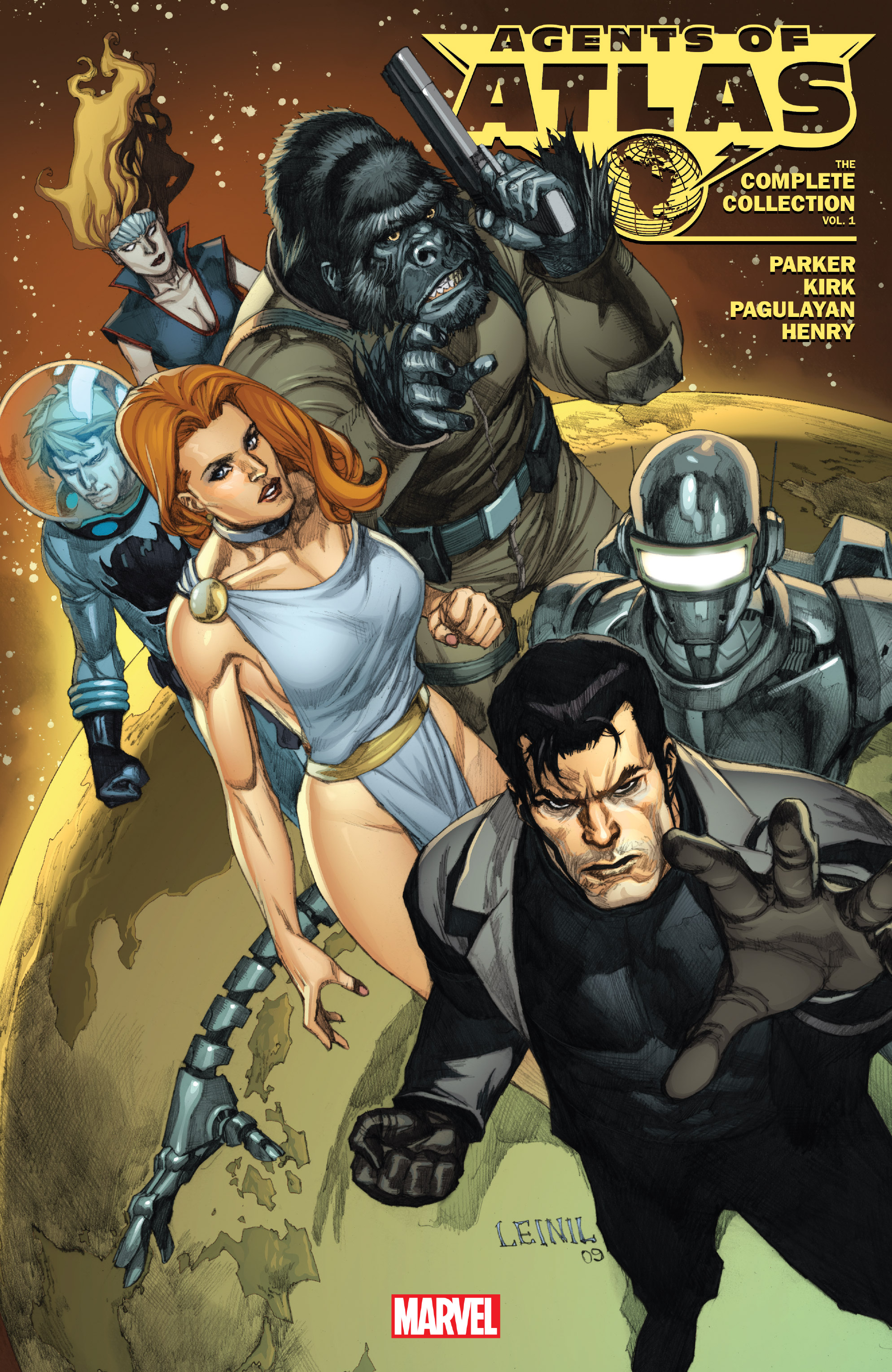 Read online Agents of Atlas: The Complete Collection comic -  Issue # TPB (Part 1) - 1