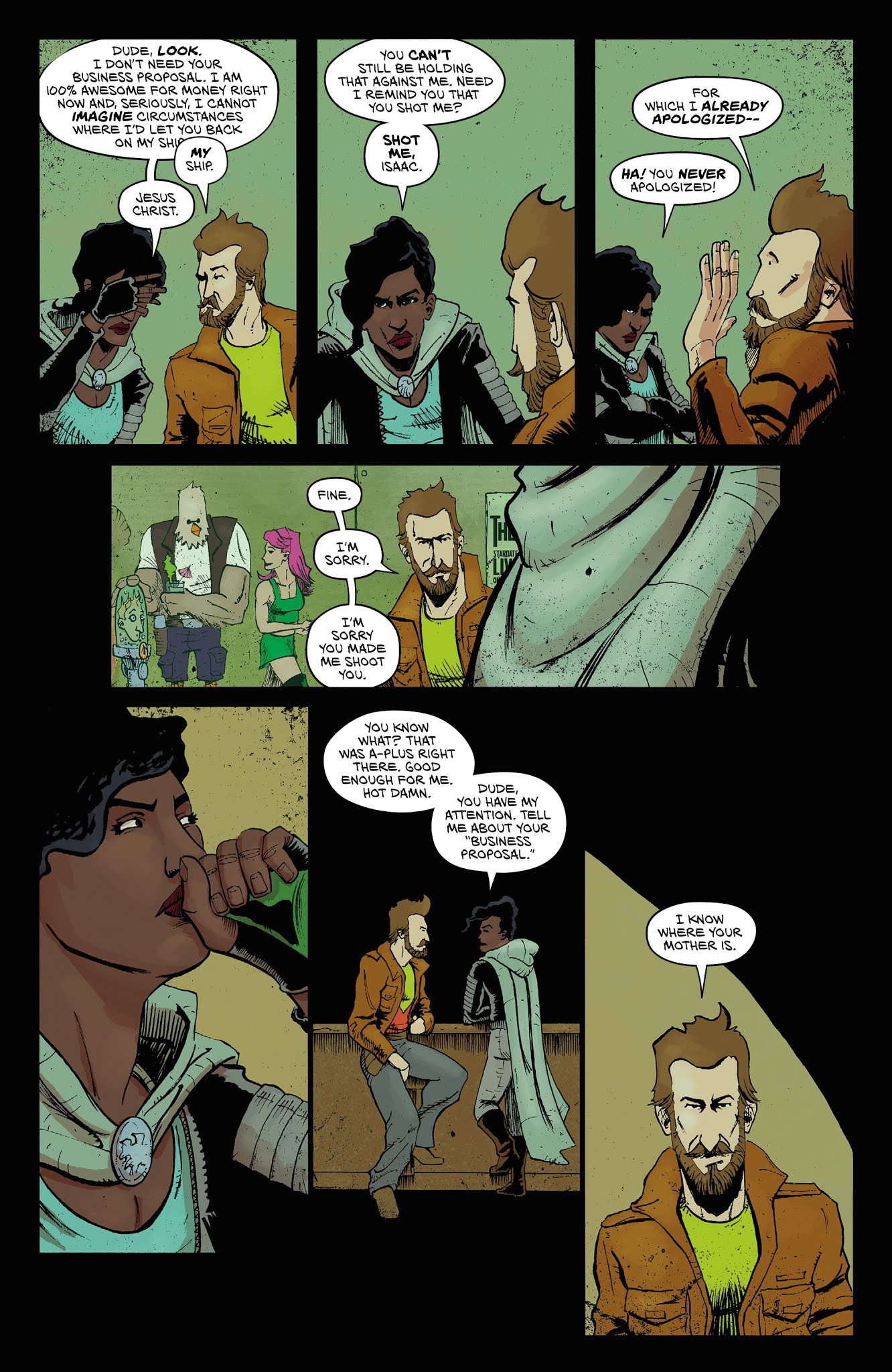 Read online Vagrant Queen comic -  Issue #1 - 13