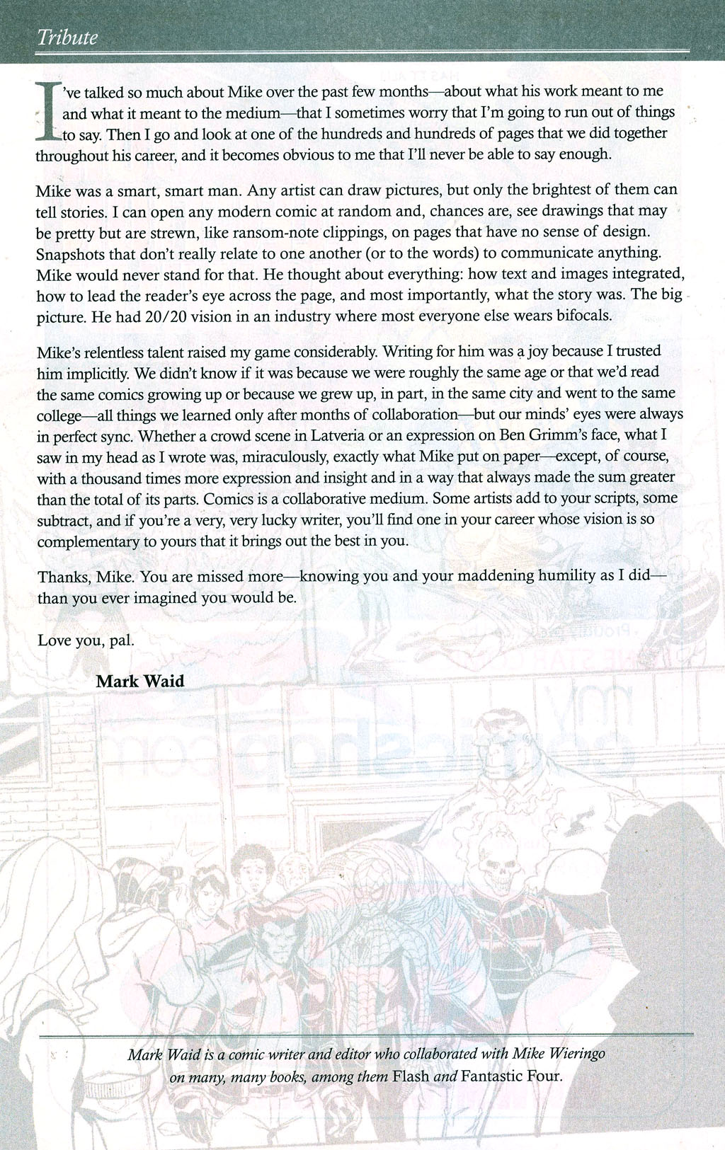 Read online Hero Initiative: Mike Wieringo Book: What if THIS Was the Fantastic Four? comic -  Issue # Full - 36