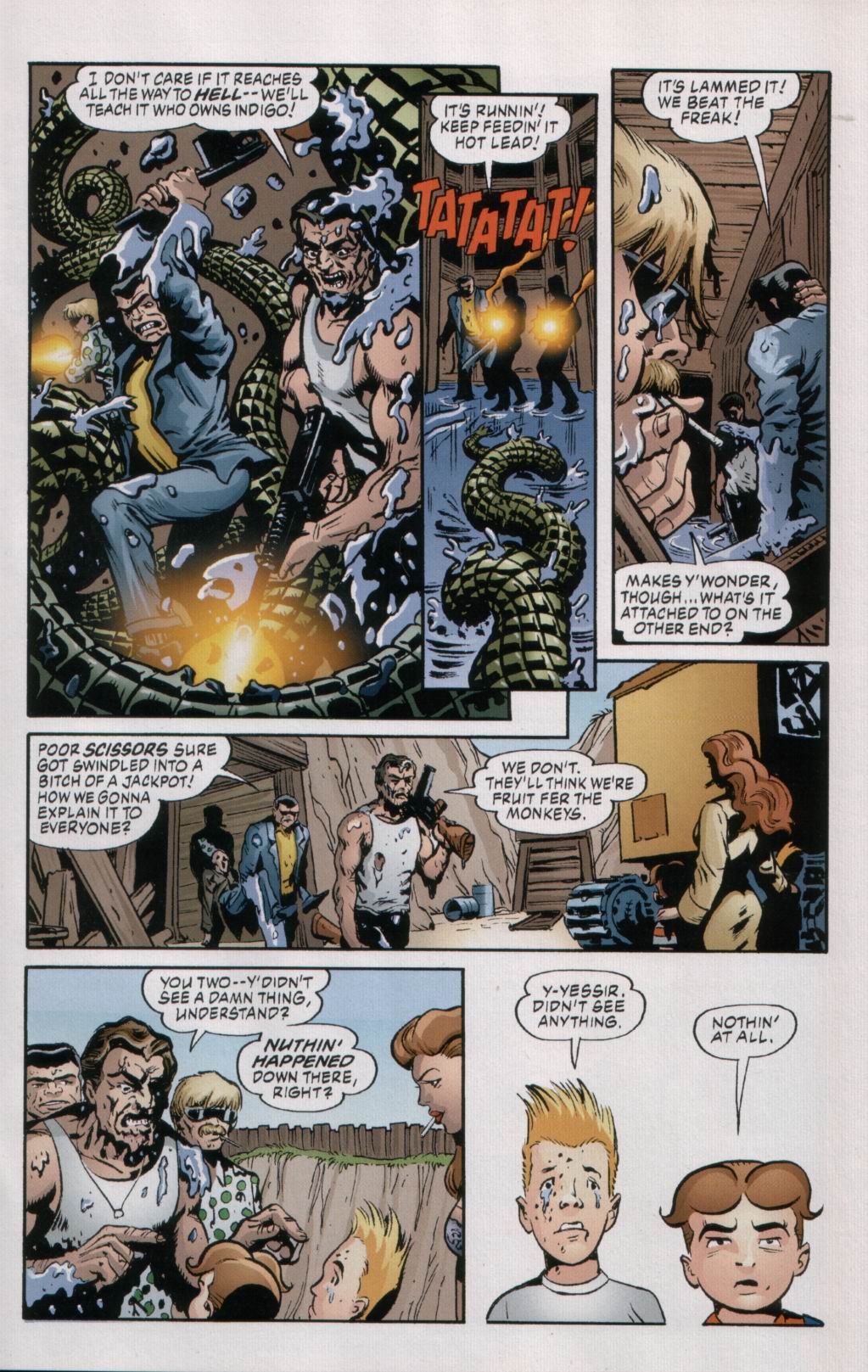 Read online Greyshirt: Indigo Sunset comic -  Issue #1 - 17