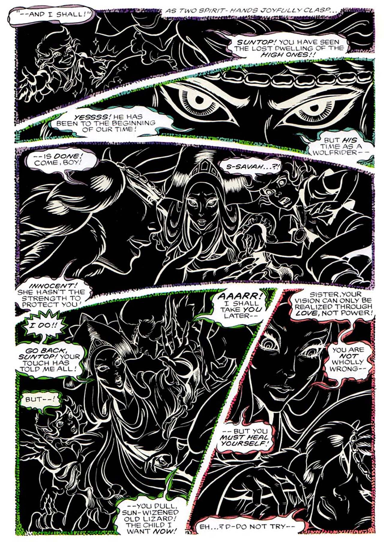 Read online ElfQuest: Siege at Blue Mountain comic -  Issue #3 - 12