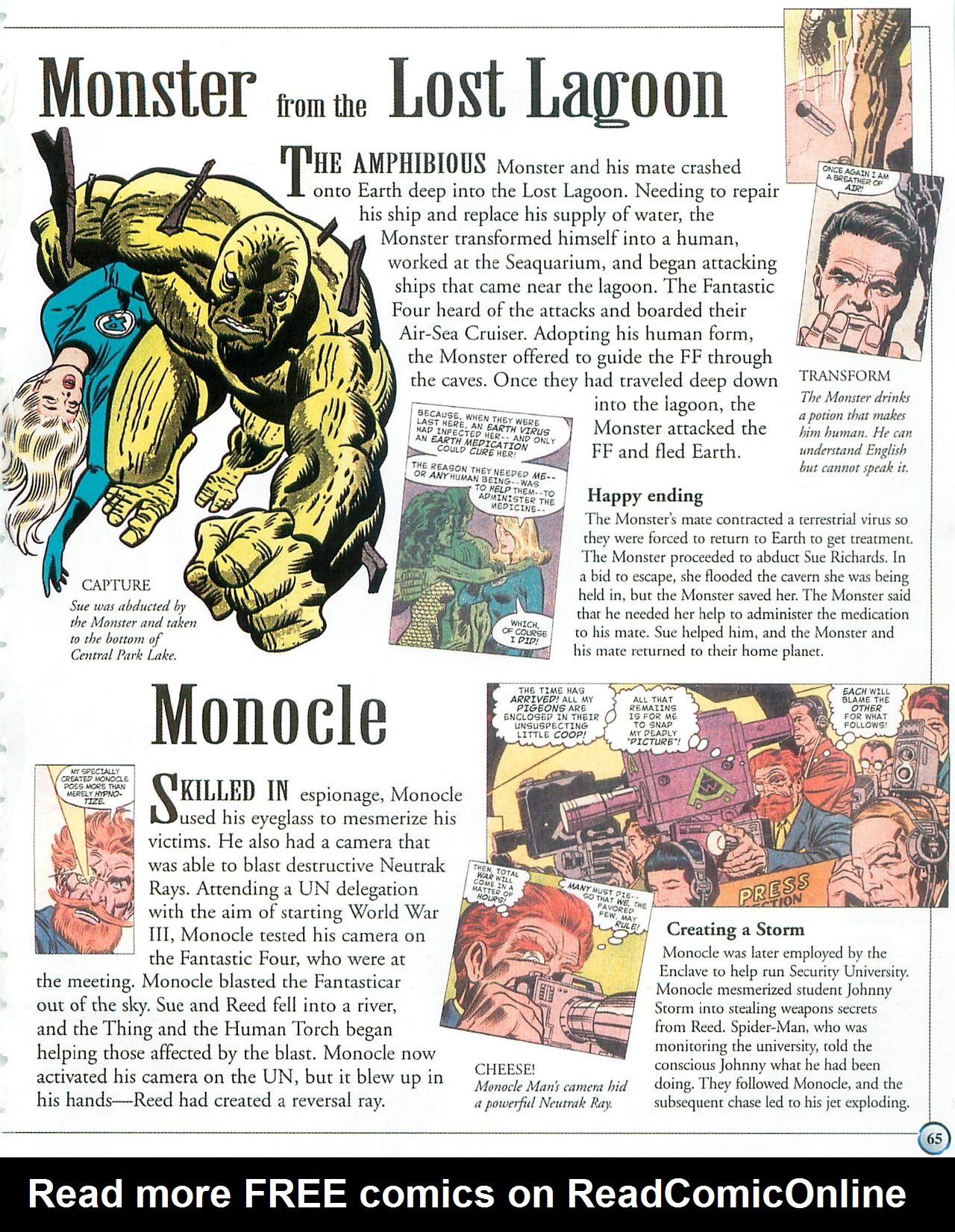 Read online Fantastic Four: The Universal Guide comic -  Issue # Full - 69
