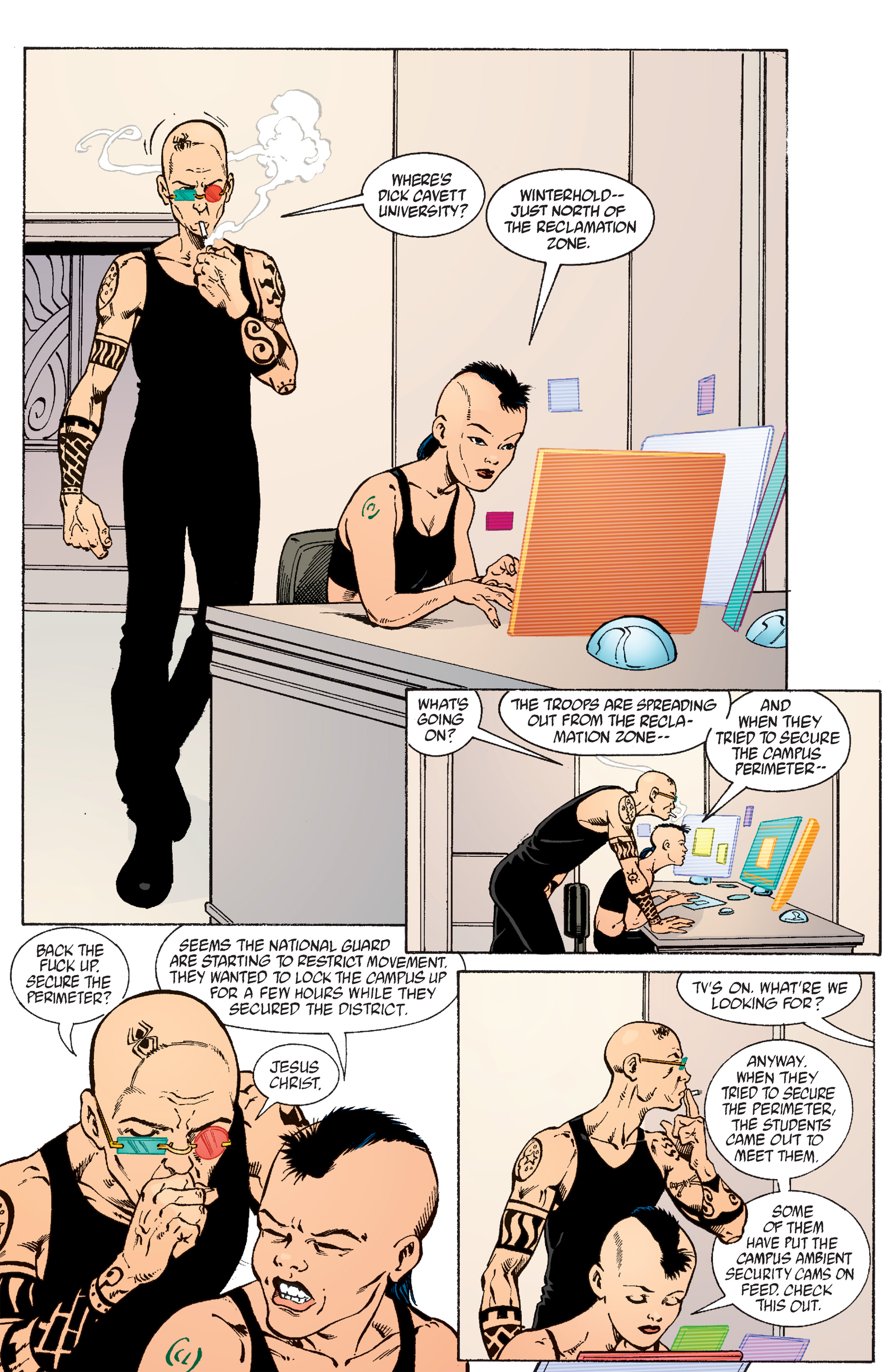 Read online Transmetropolitan comic -  Issue #56 - 15