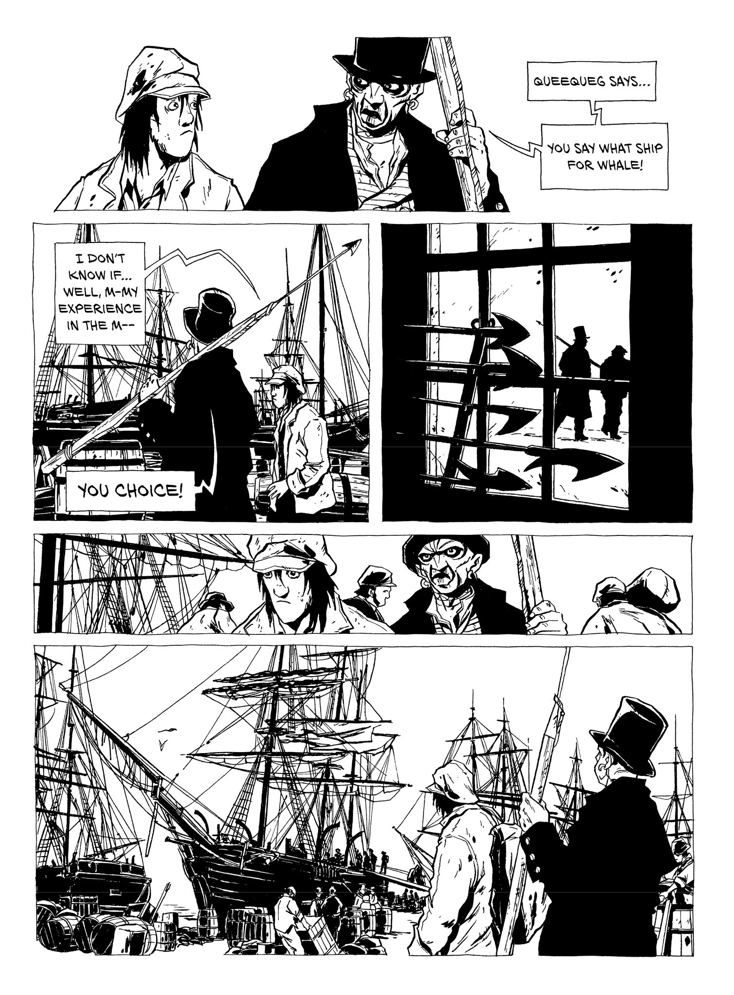 Read online Moby Dick comic -  Issue # TPB (Part 1) - 32
