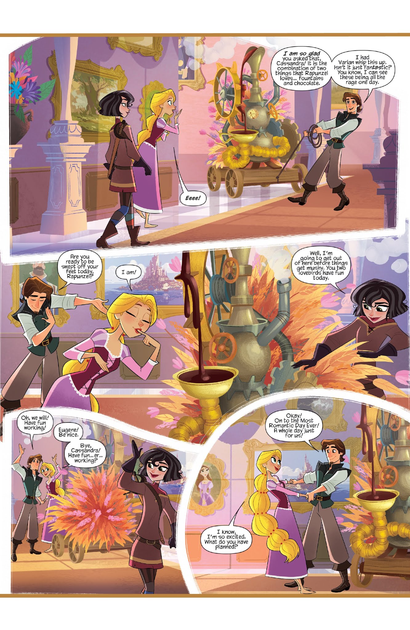 Read online Tangled: The Series: Hair-Raising Adventures comic -  Issue #3 - 4