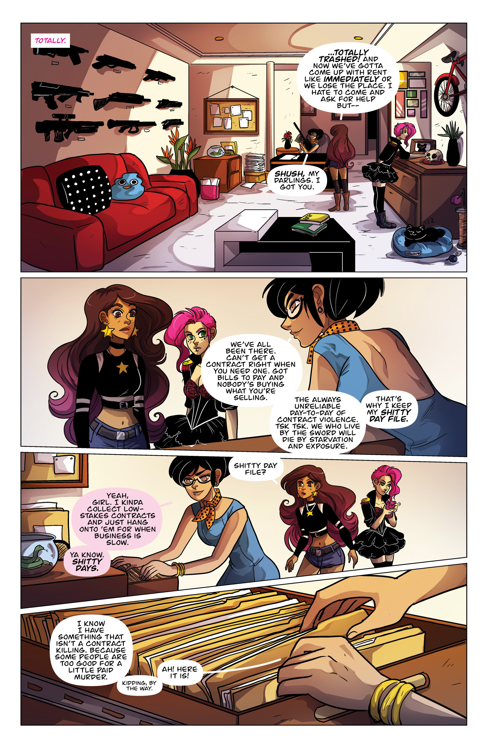 Read online Kim & Kim comic -  Issue #4 - 8