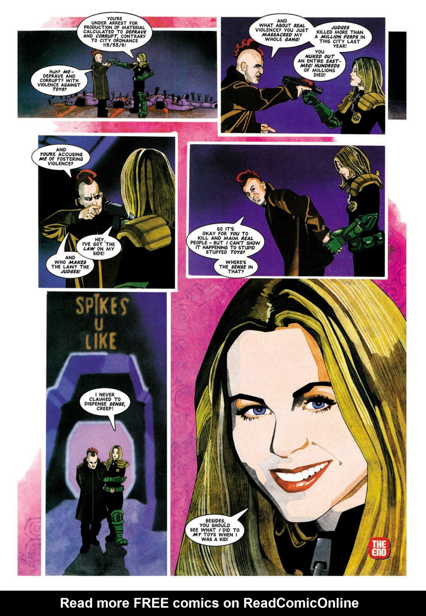 Read online Judge Anderson: The Psi Files comic -  Issue # TPB 4 - 40