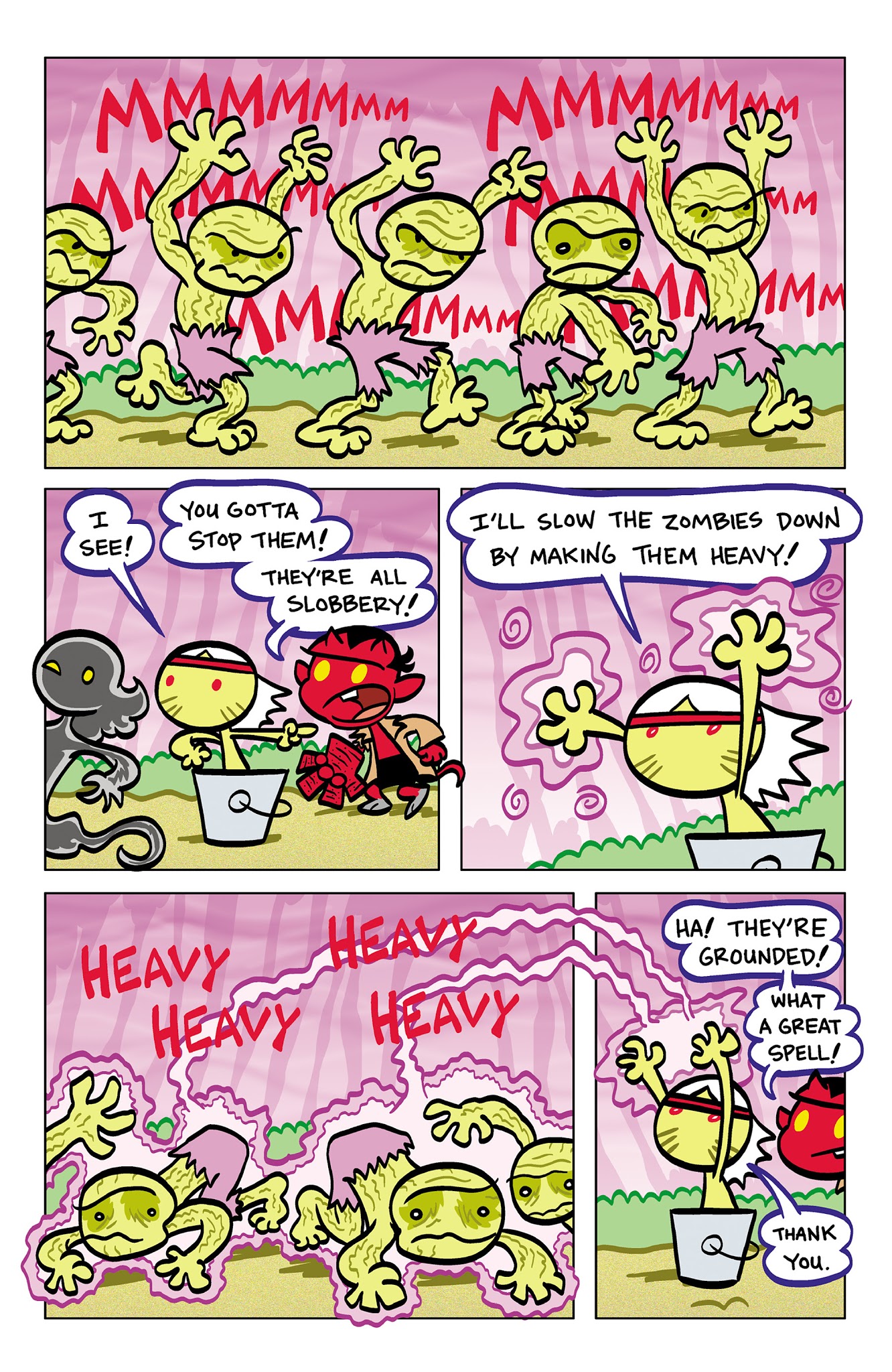 Read online Itty Bitty Hellboy: The Search for the Were-Jaguar! comic -  Issue #4 - 11