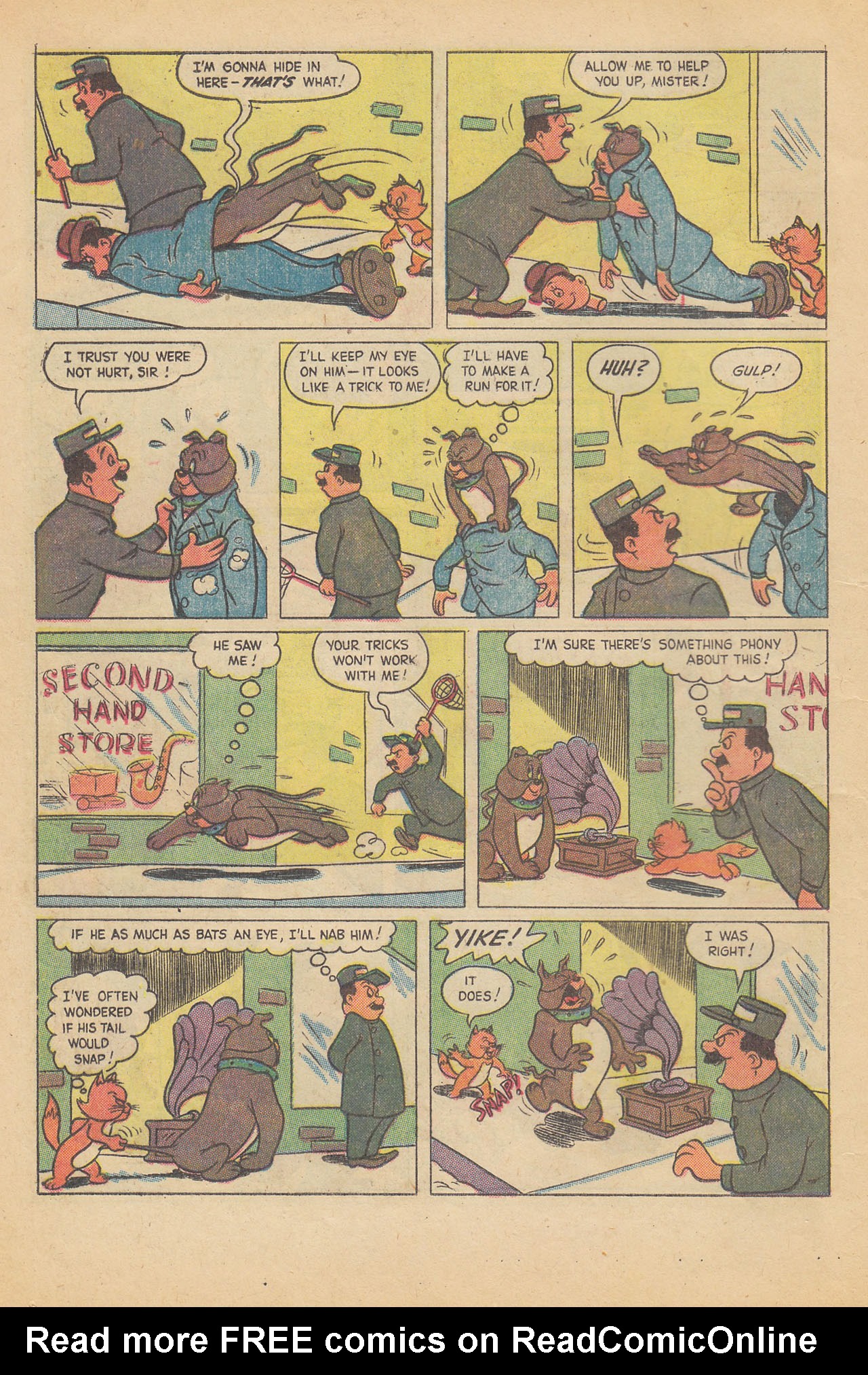 Read online Tom & Jerry Comics comic -  Issue #139 - 16