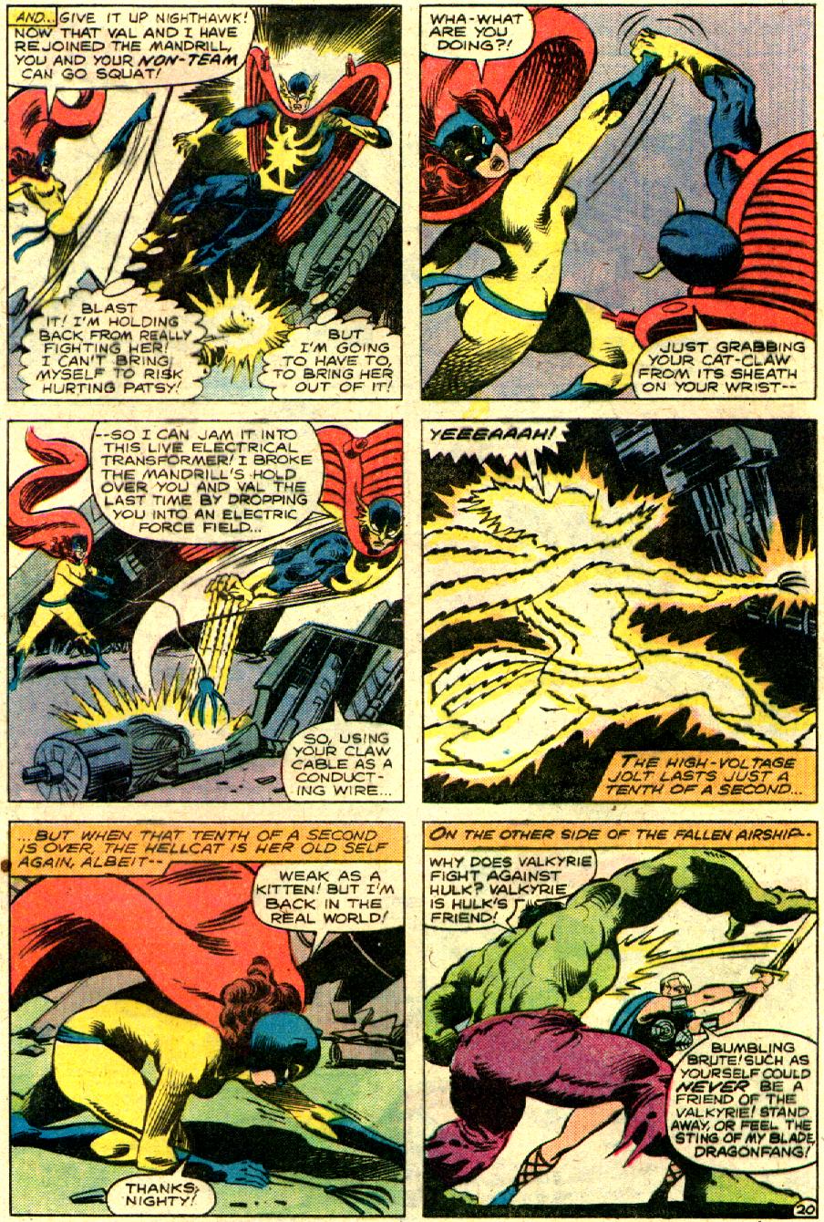 Read online The Defenders (1972) comic -  Issue #90 - 21