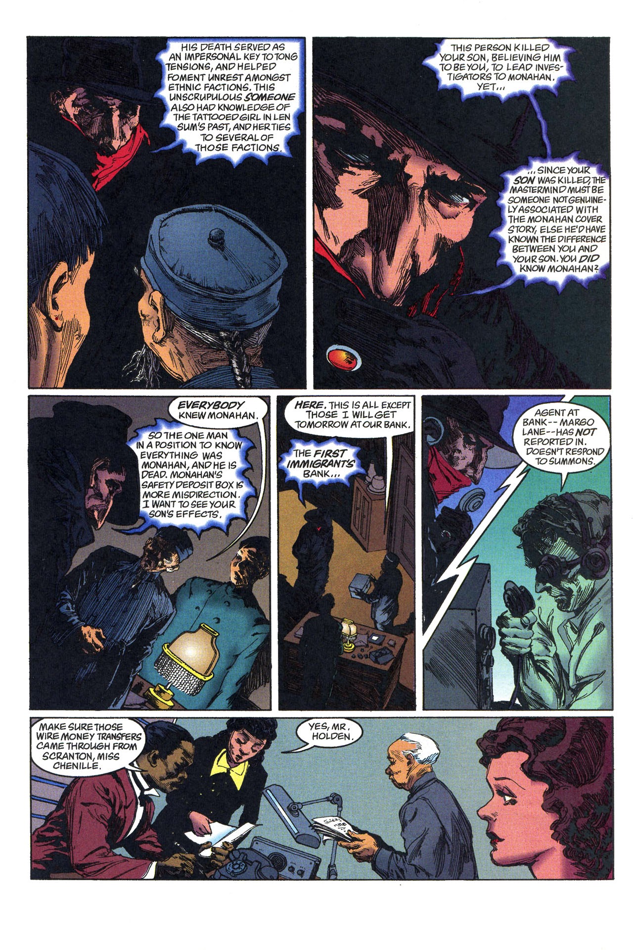 Read online The Shadow: Hell's Heat Wave comic -  Issue #3 - 13
