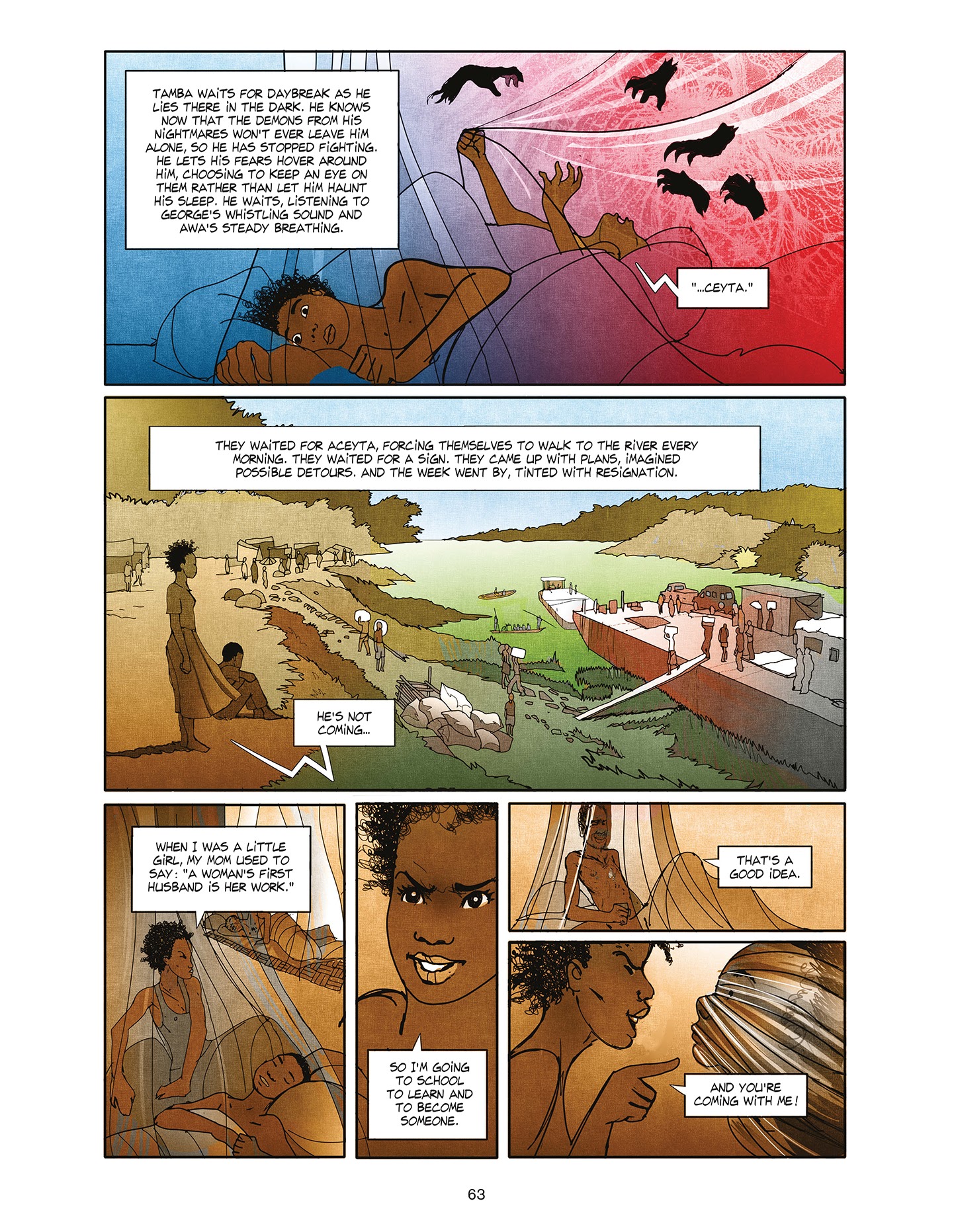 Read online Tamba, Child Soldier comic -  Issue # TPB - 64