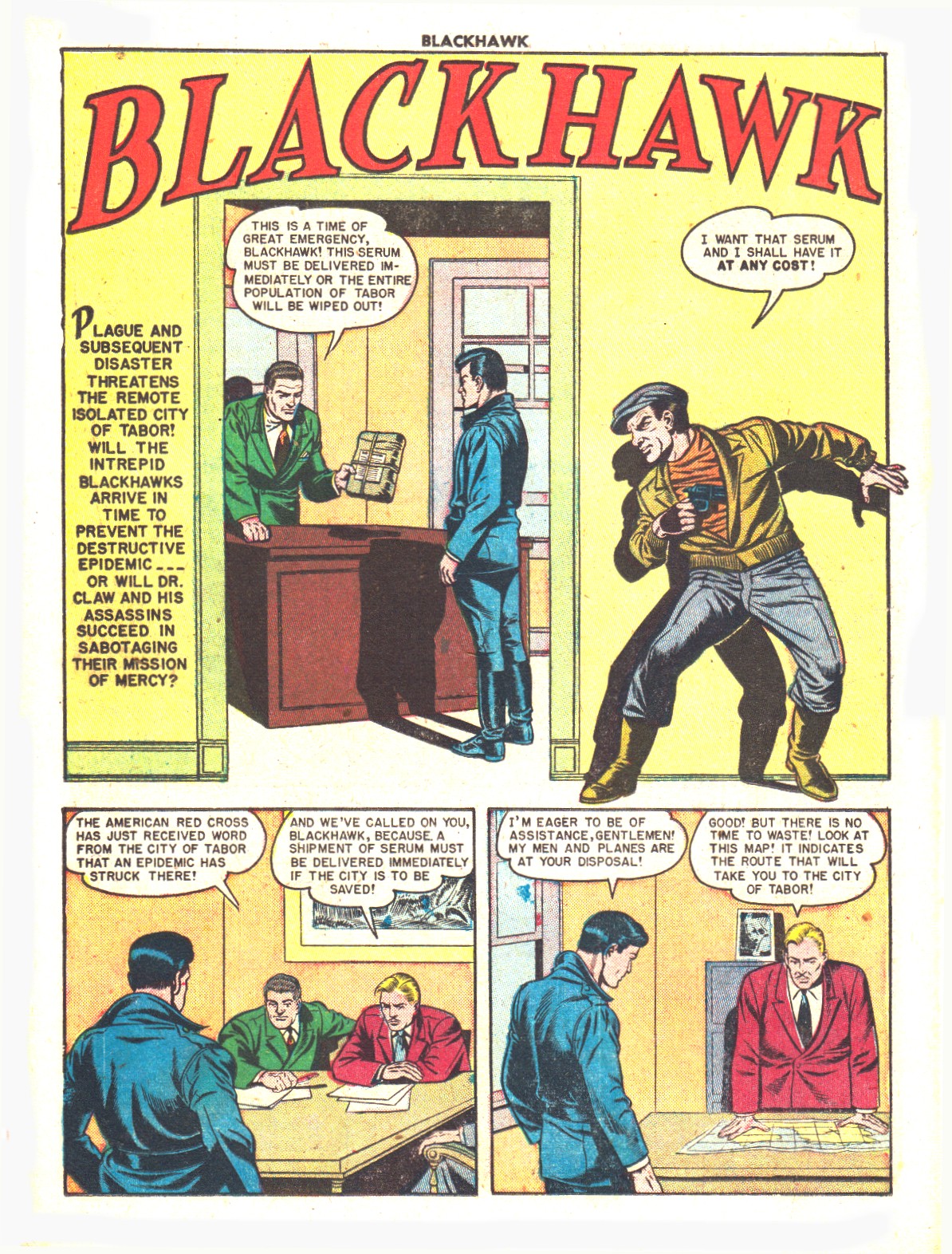 Read online Blackhawk (1957) comic -  Issue #38 - 26