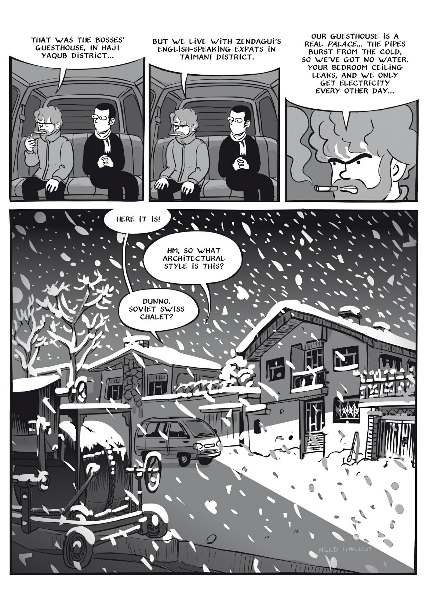Read online Kabul Disco: How I Managed Not to be Abducted in Afghanistan comic -  Issue # TPB - 21