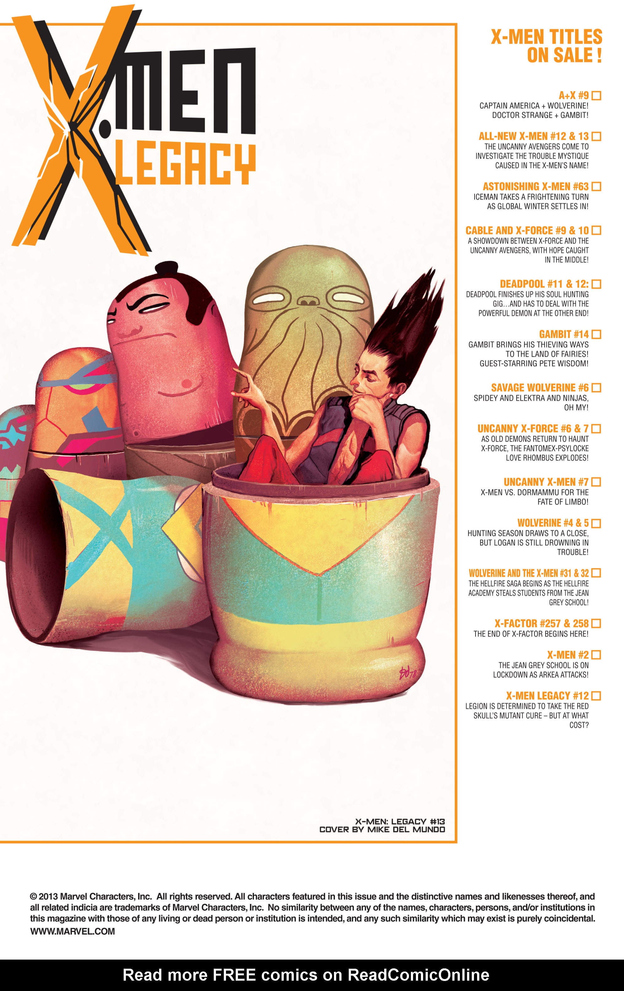 Read online X-Men: Legacy comic -  Issue #12 - 23