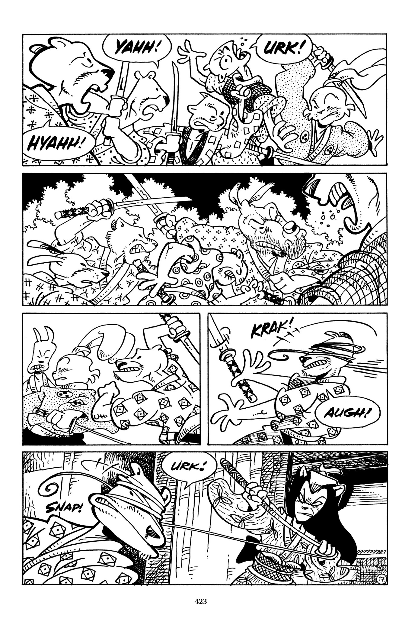 Read online The Usagi Yojimbo Saga comic -  Issue # TPB 6 - 421