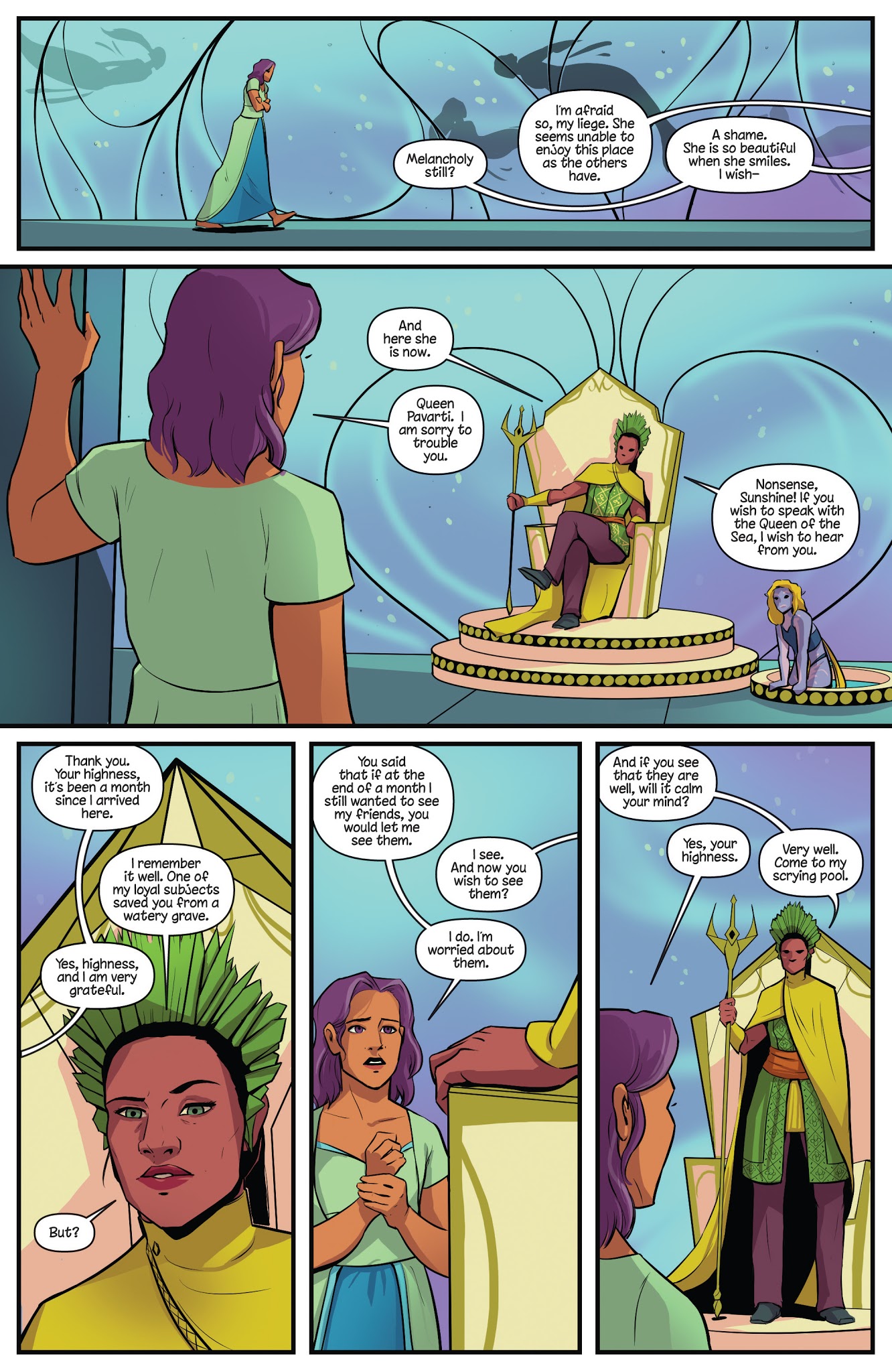 Read online Princeless Raven Year Two: Love and Revenge comic -  Issue #5 - 6