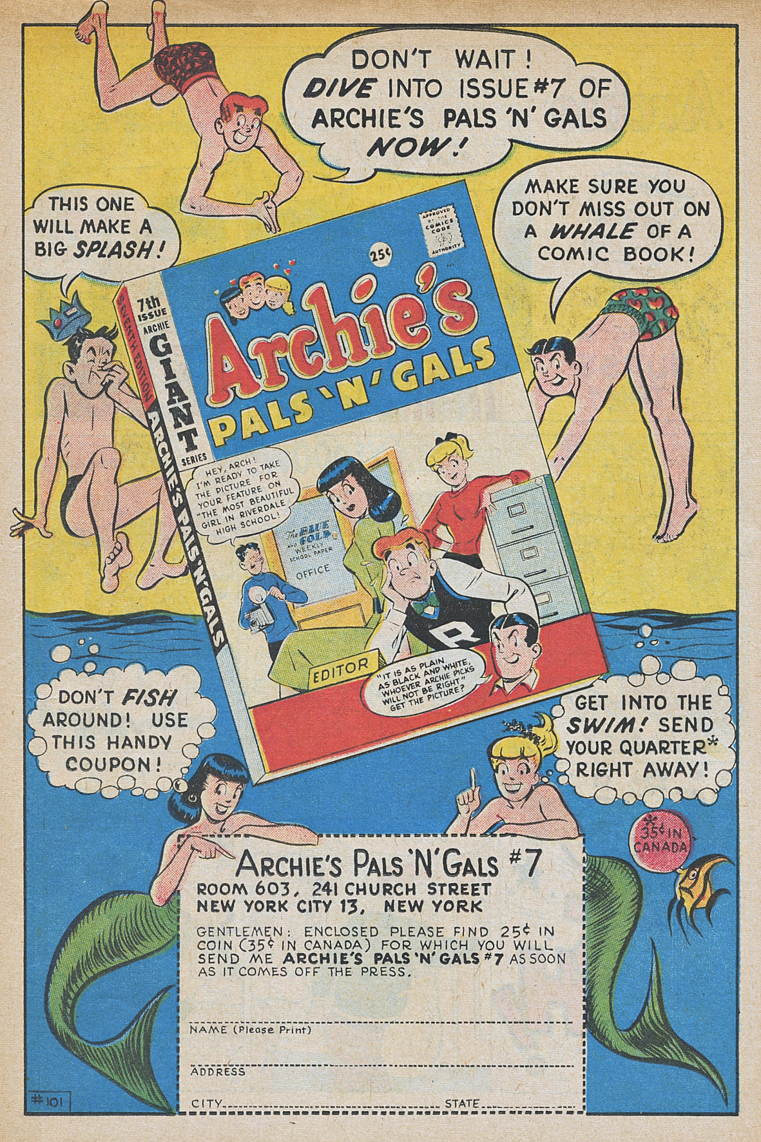 Read online Archie's Joke Book Magazine comic -  Issue #37 - 22