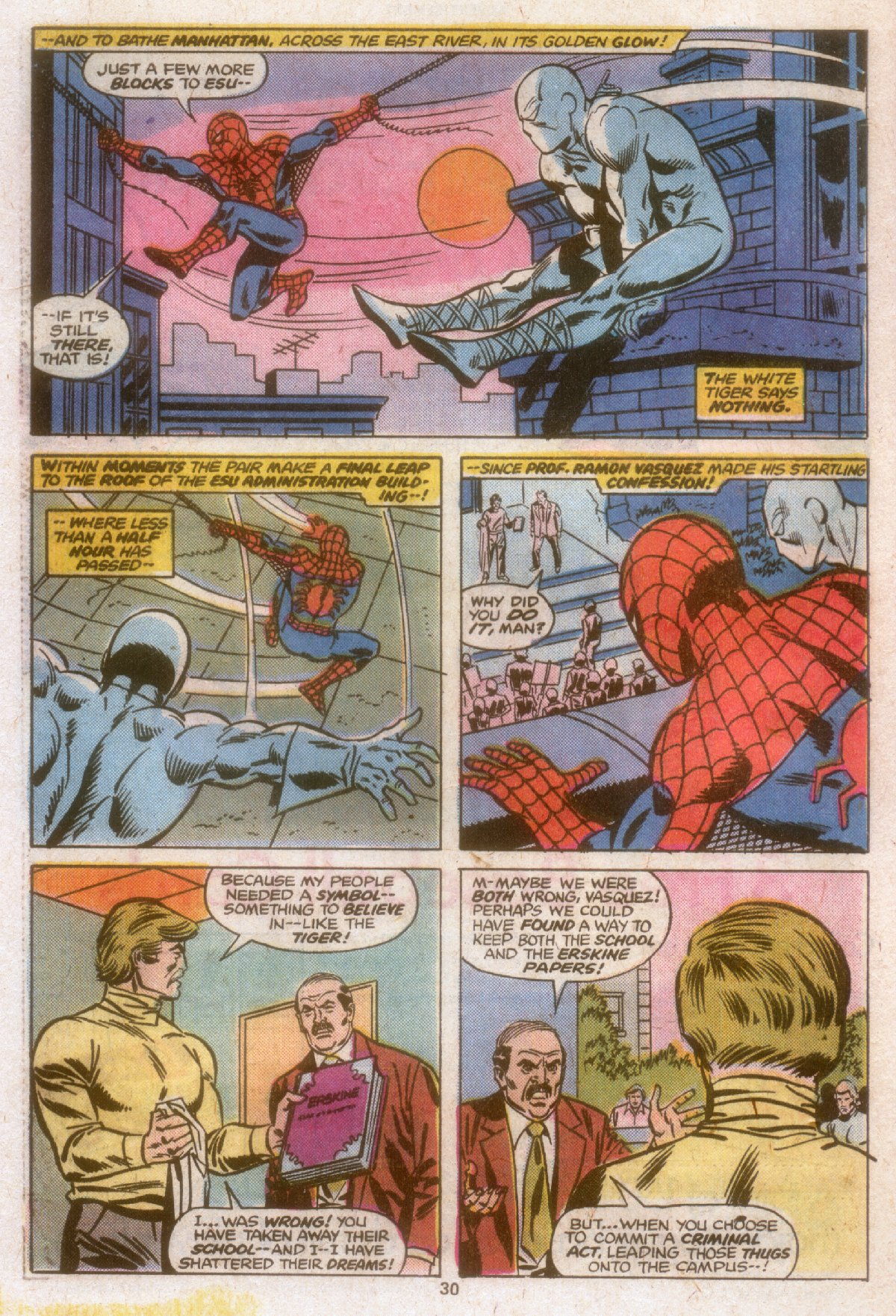 Read online The Spectacular Spider-Man (1976) comic -  Issue #9 - 36